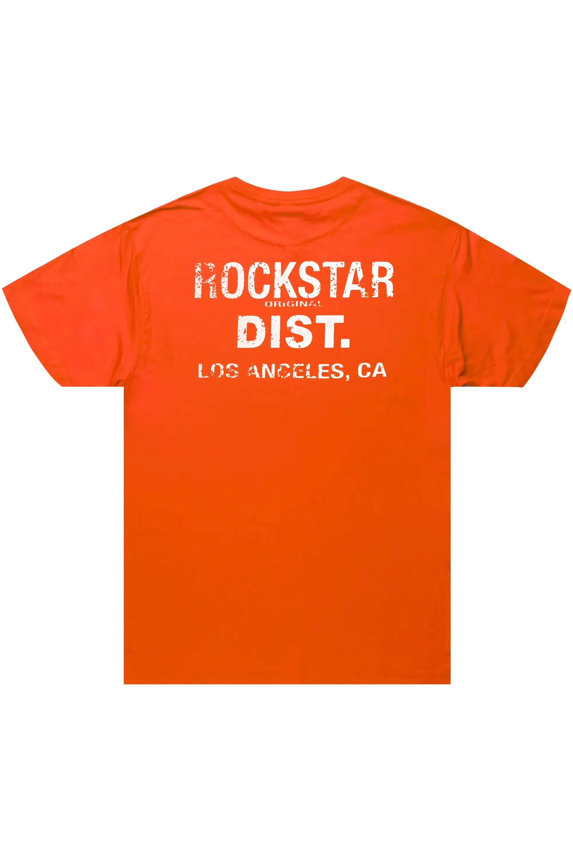 Lake Orange/White Graphic T-Shirt sold by Rockstar Original product image thumbnail 3