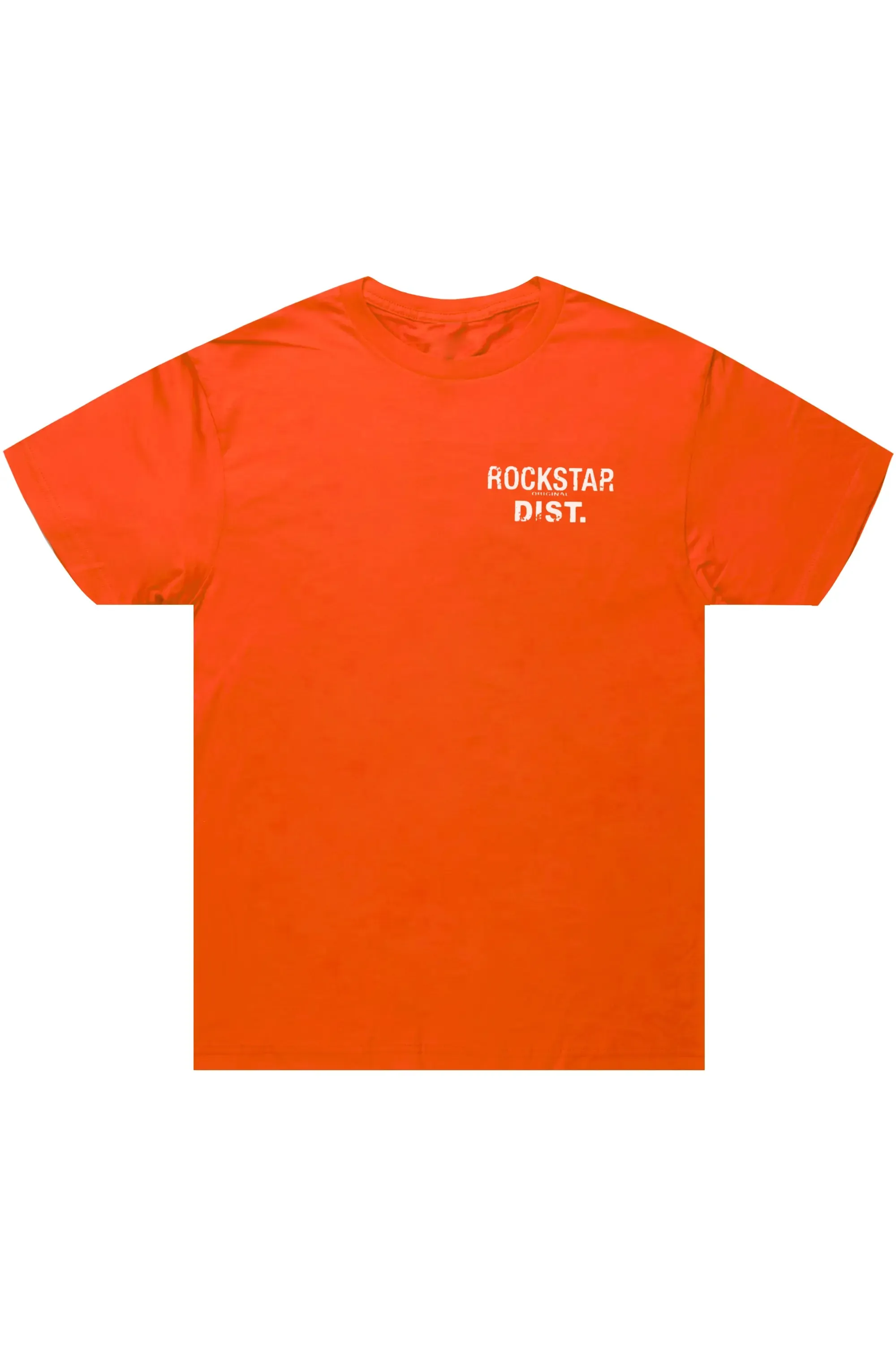 Lake Orange/White Graphic T-Shirt sold by Rockstar Original