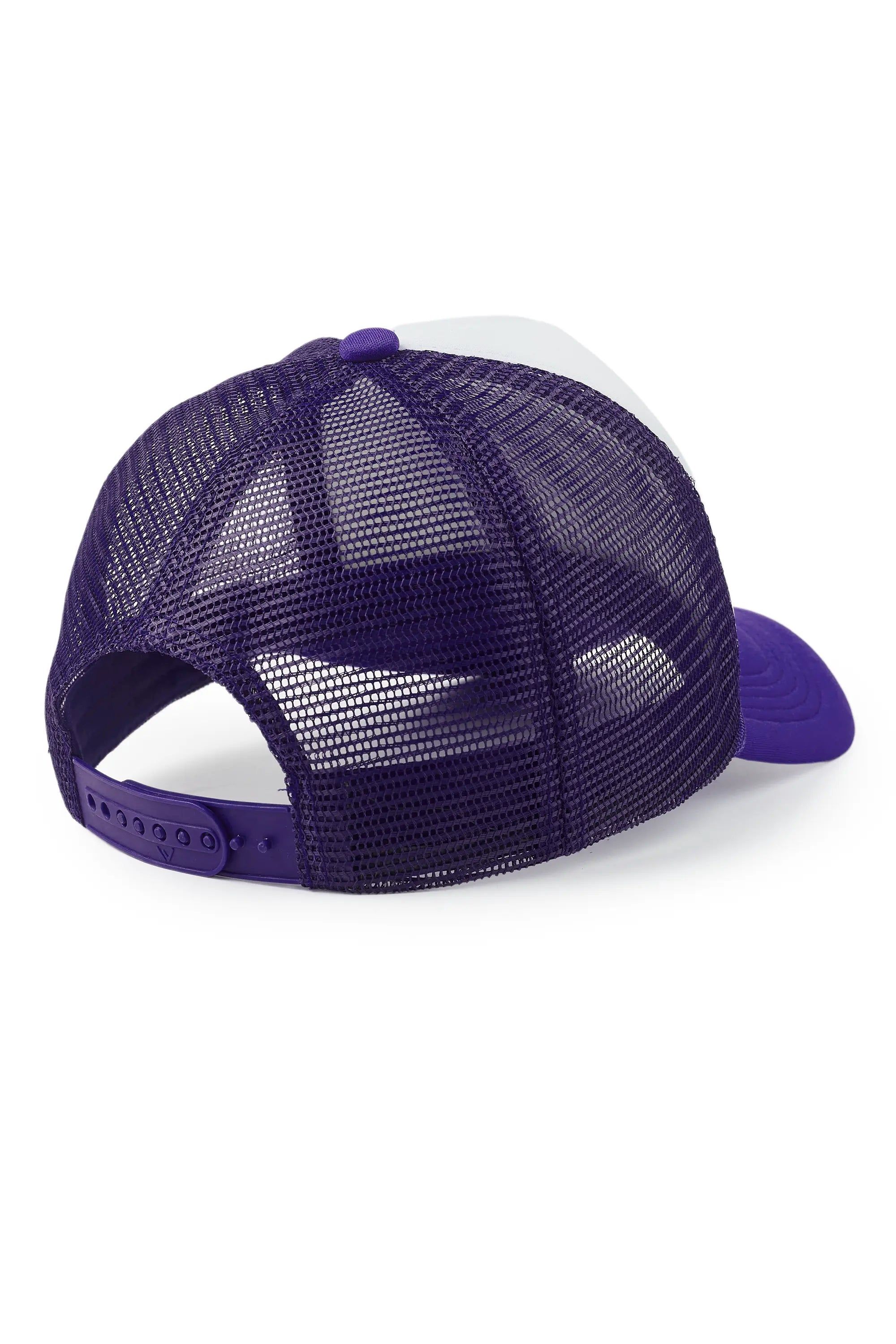 Darwin White/Purple Trucker Hat sold by Rockstar Original product image thumbnail 3