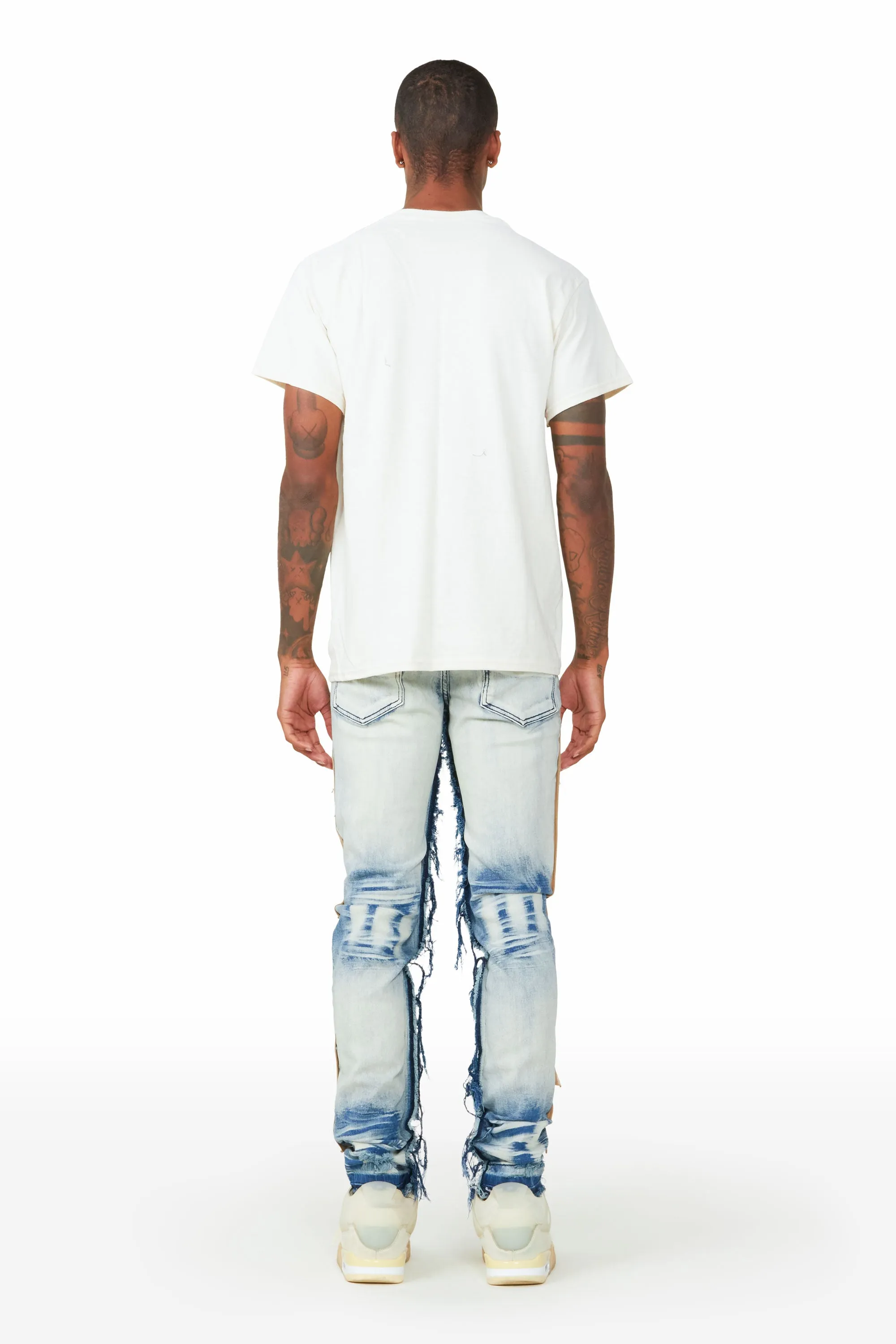 Dontae Blue Patchwork Jean sold by Rockstar Original product image thumbnail 5
