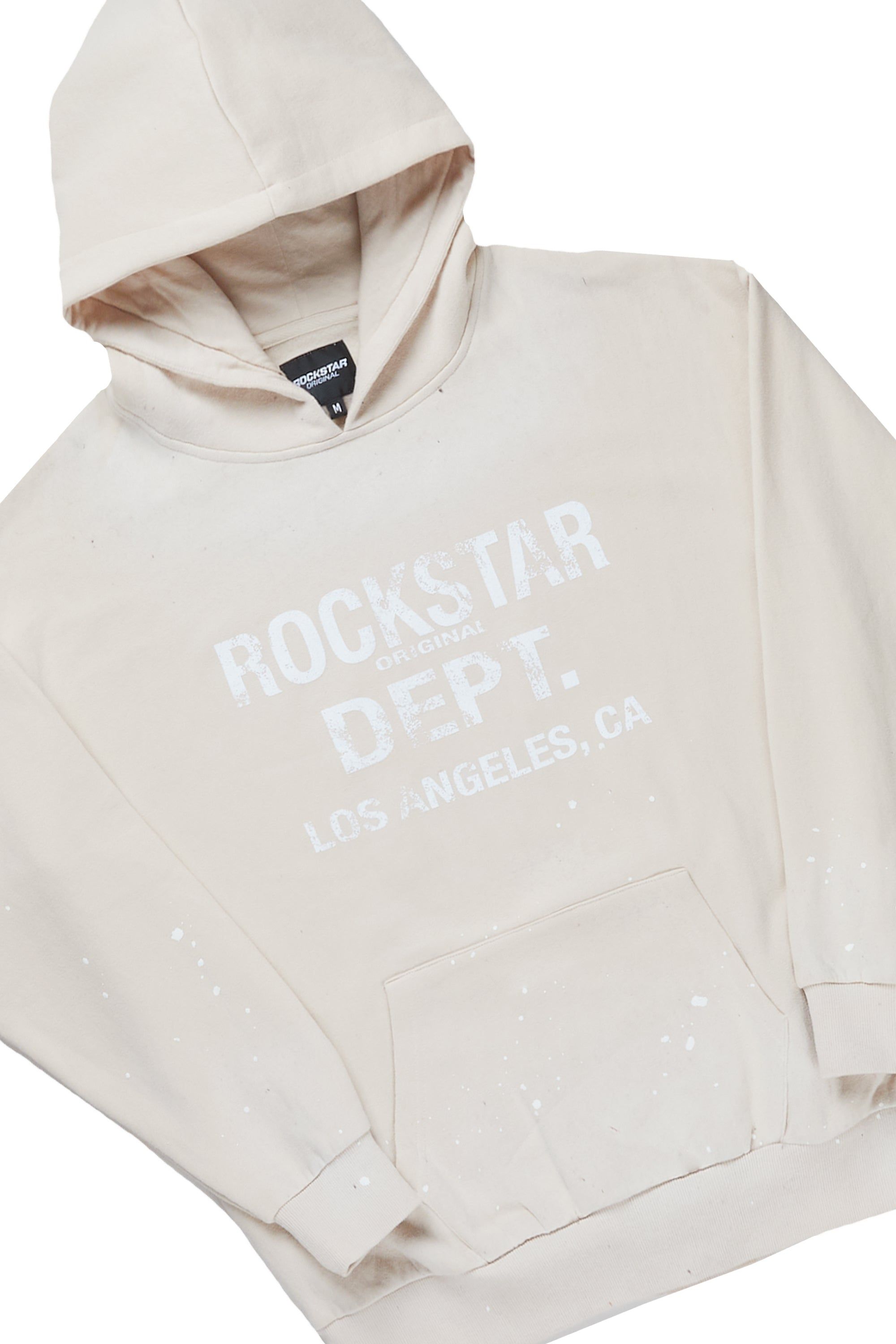 Nelly Taupe Relaxed Hoodie Relaxed Fit Track Set sold by Rockstar Original product image thumbnail 3