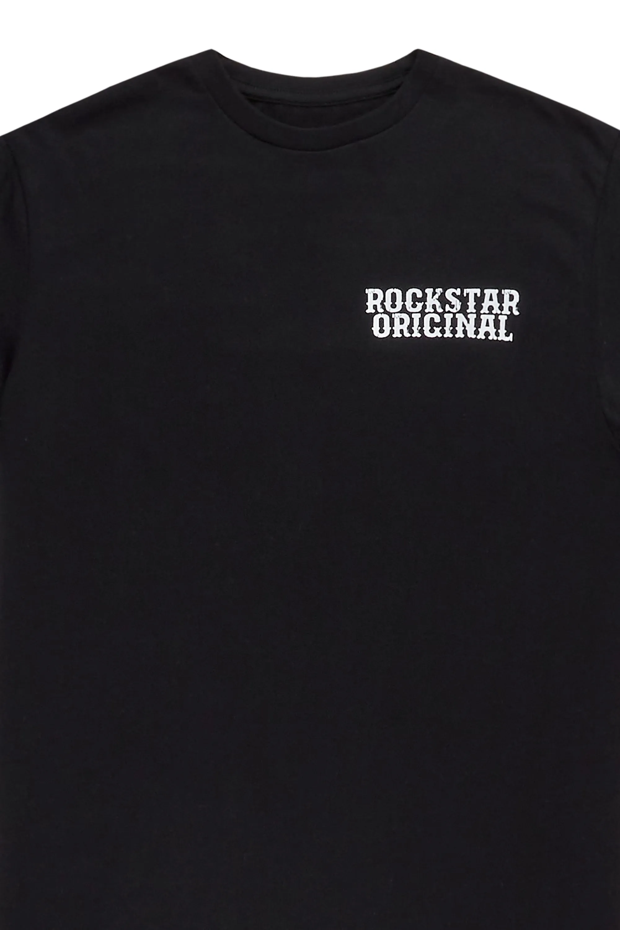 Alayna Black Oversized Tee sold by Rockstar Original product image thumbnail 3