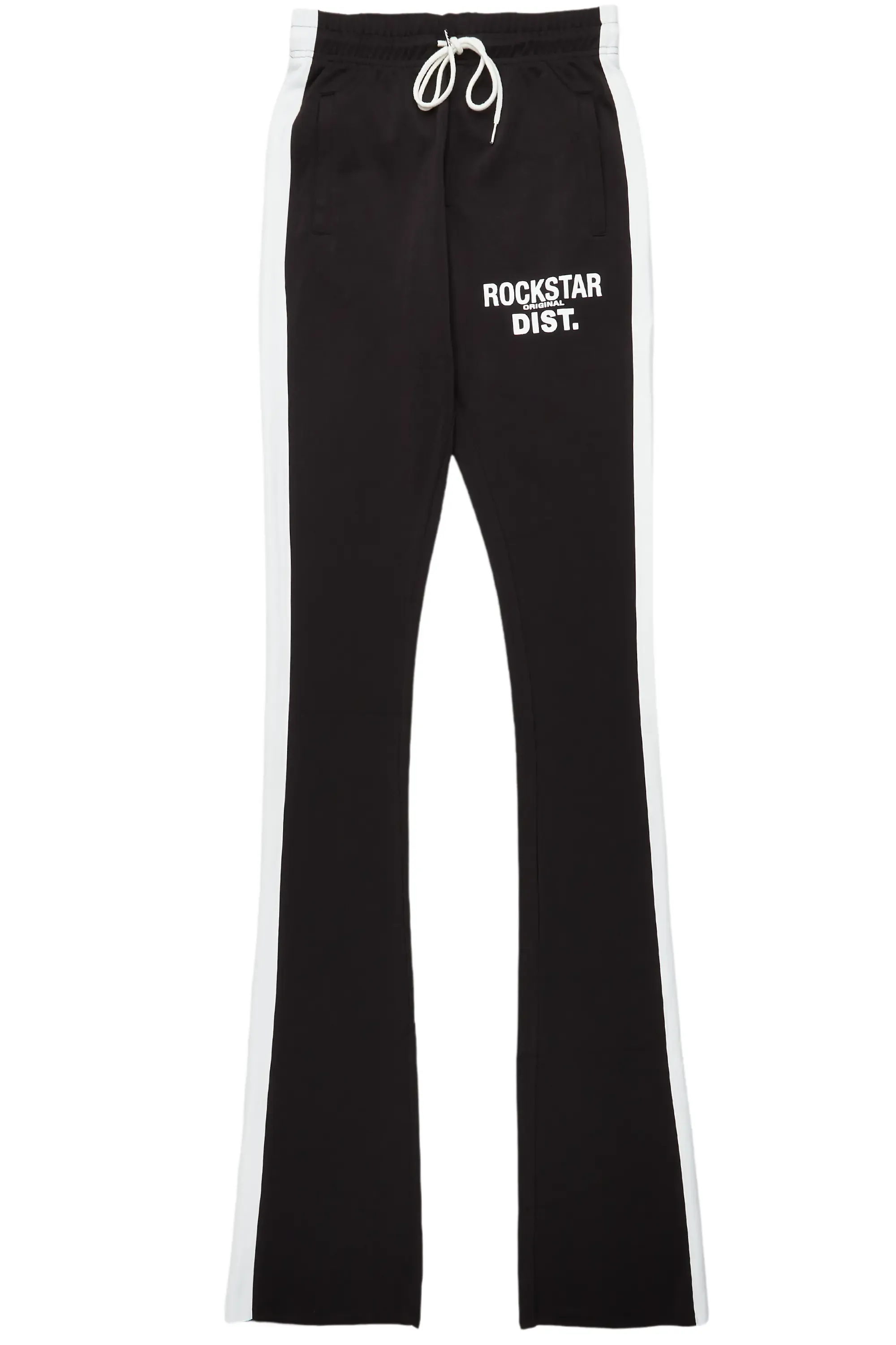 Landry Black Super Stacked Track Pant sold by Rockstar Original product image thumbnail 2