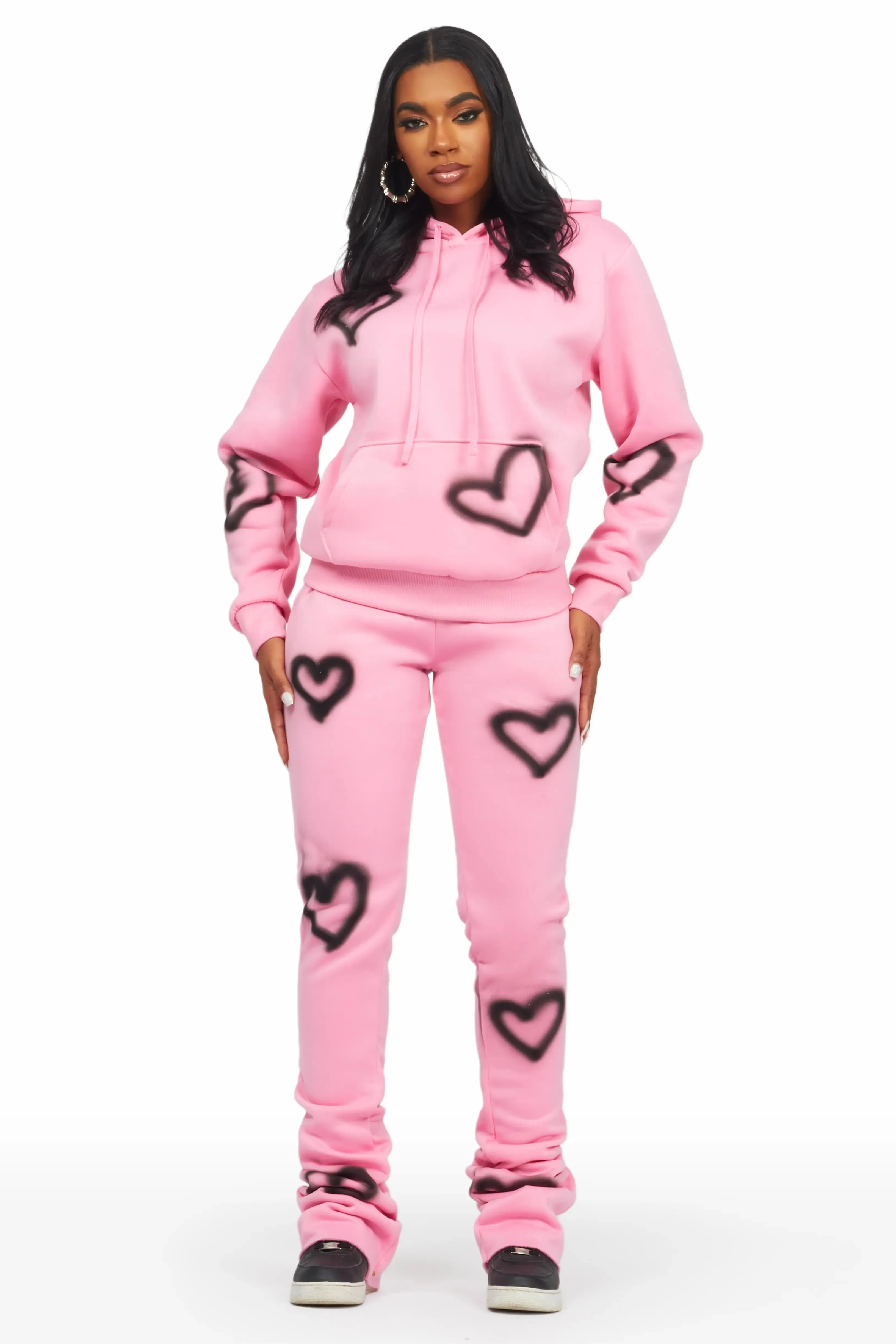 Monika Pink Super Stacked Trackset sold by Rockstar Original