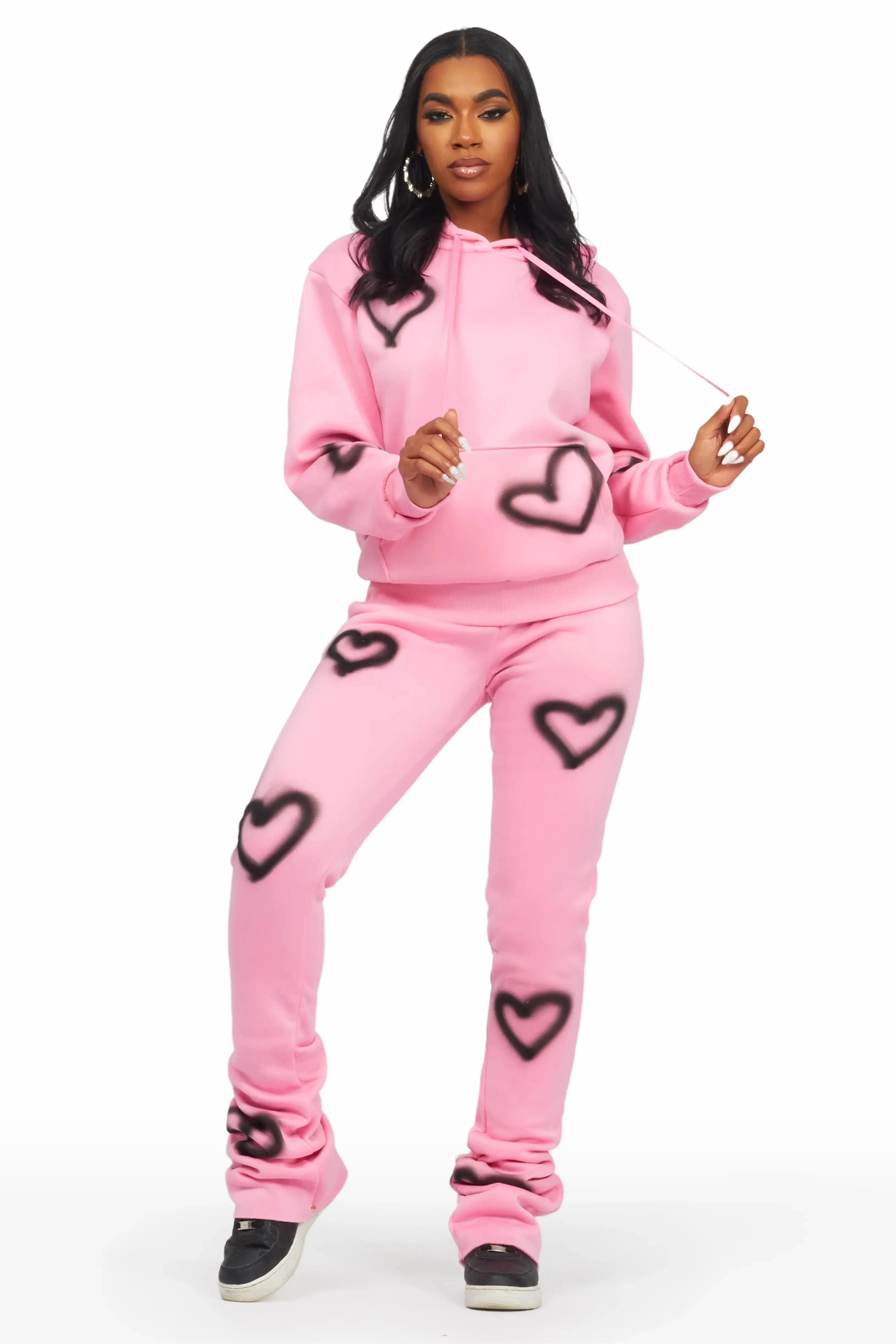 Monika Pink Super Stacked Trackset sold by Rockstar Original product image thumbnail 4