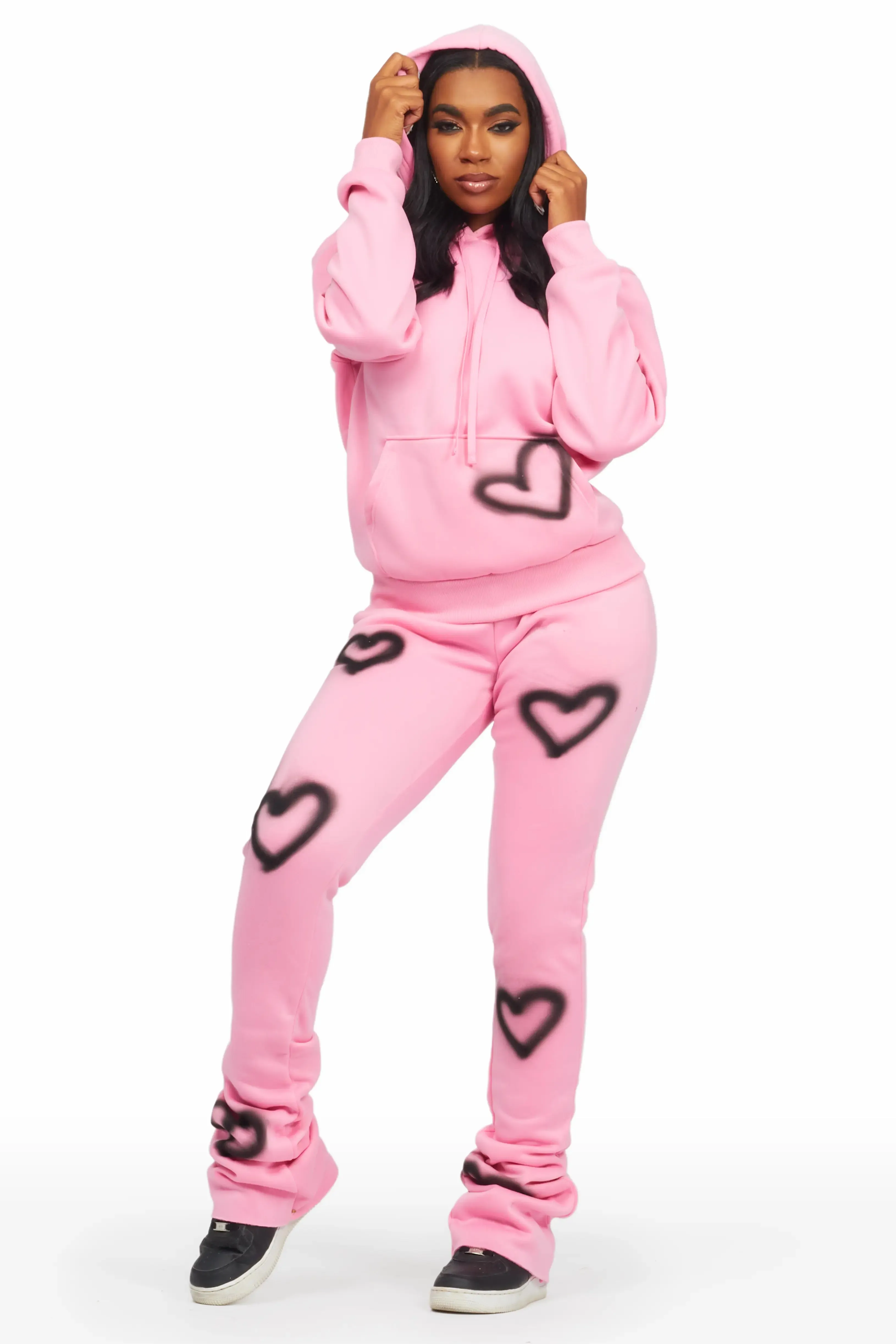 Monika Pink Super Stacked Trackset sold by Rockstar Original product image thumbnail 2