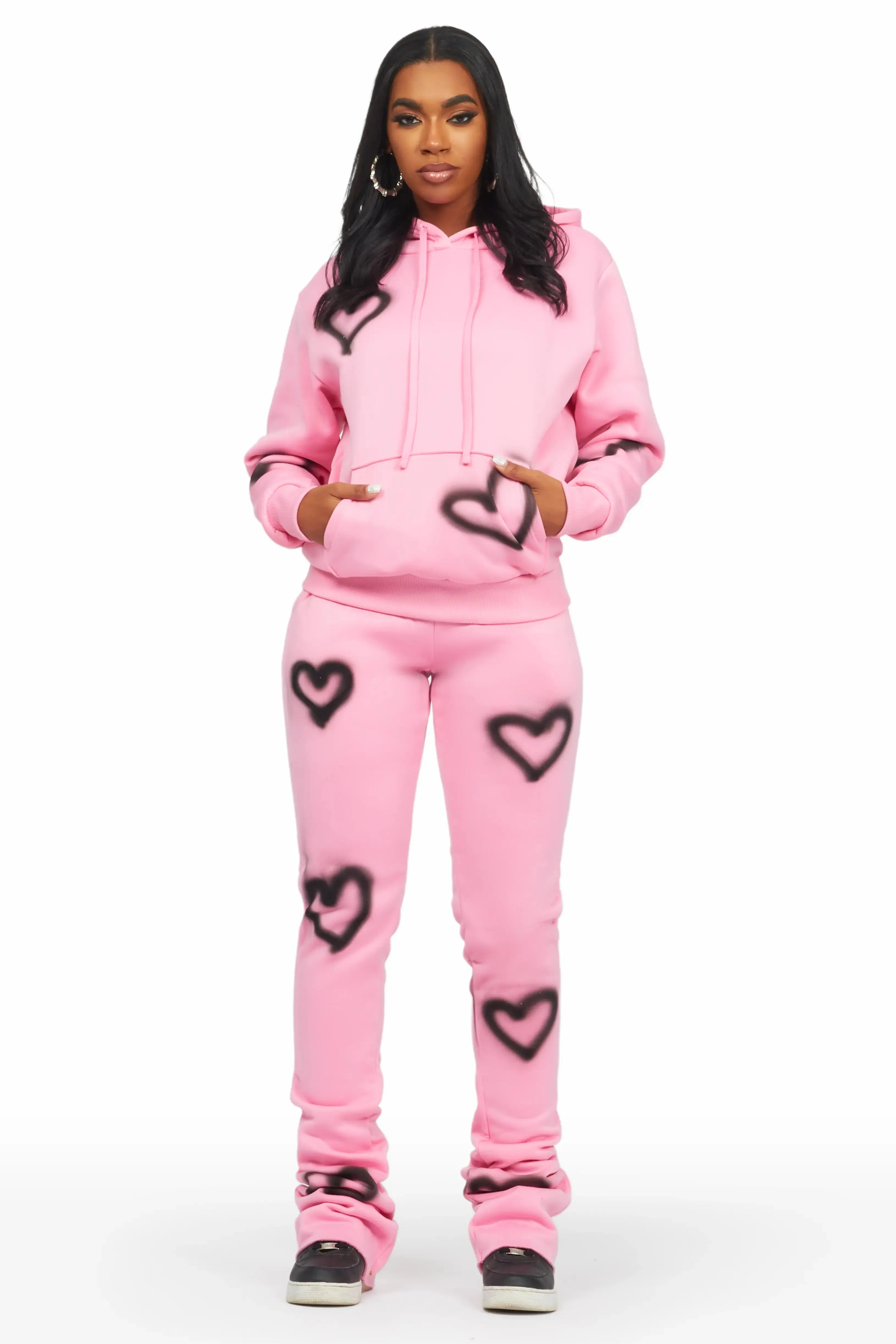 Monika Pink Super Stacked Trackset sold by Rockstar Original product image thumbnail 3