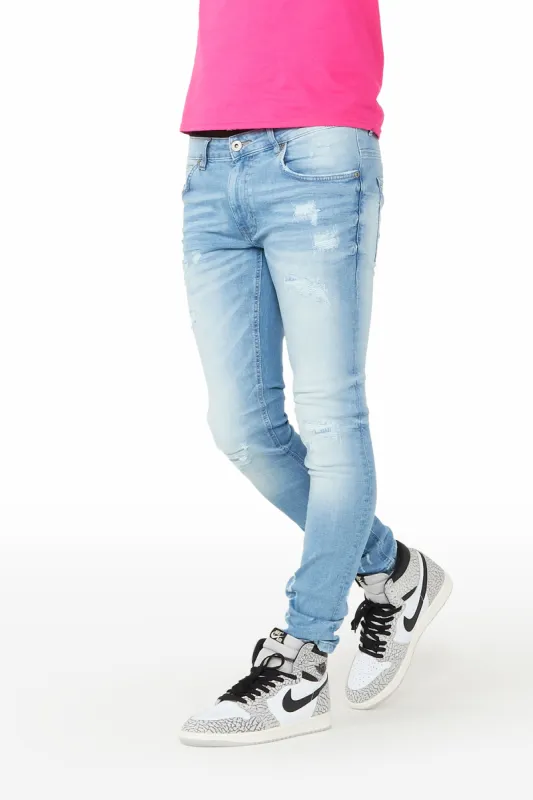 Kaycee Light Blue 5 Pocket Jean sold by Rockstar Original