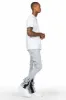 Sana White/Grey T-Shirt/Super Stacked Track Set sold by Rockstar Original