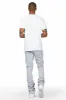 Sana White/Grey T-Shirt/Super Stacked Track Set sold by Rockstar Original