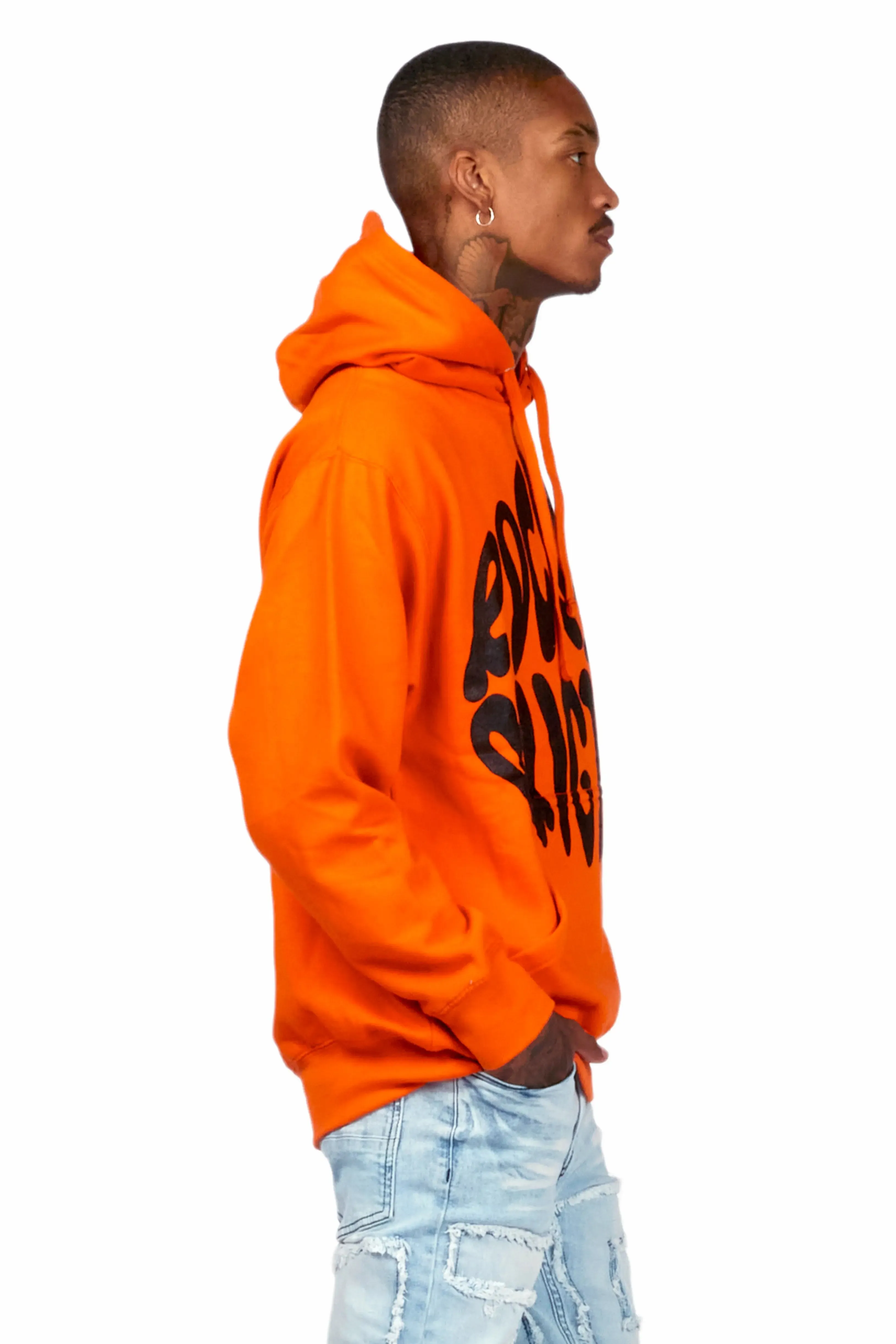 Thierry Orange Graphic Hoodie sold by Rockstar Original product image thumbnail 2
