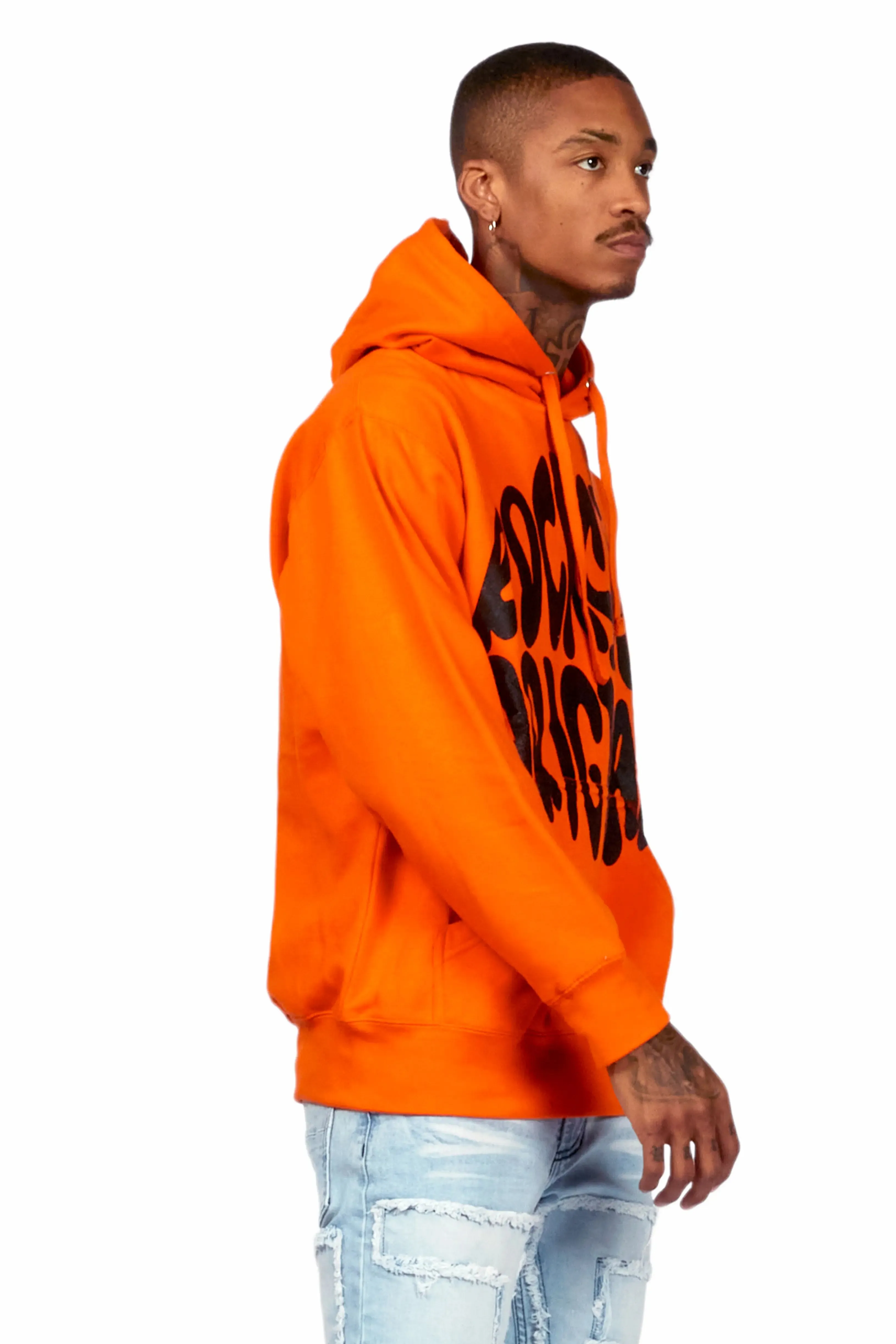 Thierry Orange Graphic Hoodie sold by Rockstar Original product image thumbnail 5