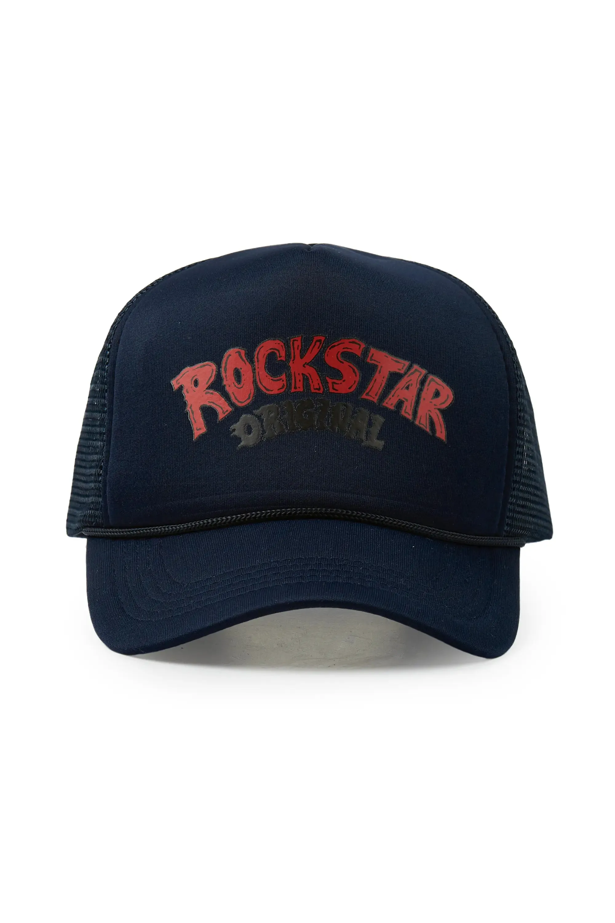 Trap Navy Trucker Hat sold by Rockstar Original