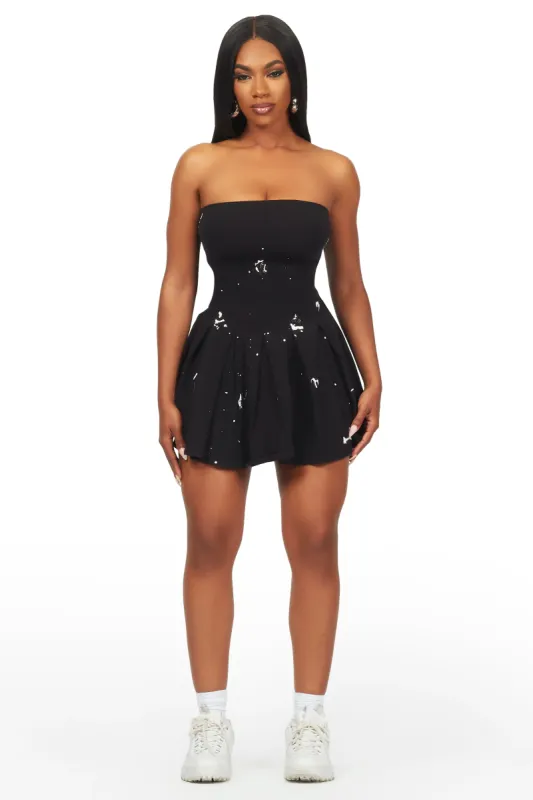 LaDonna Black Strapless Mini Dress sold by Rockstar Original
