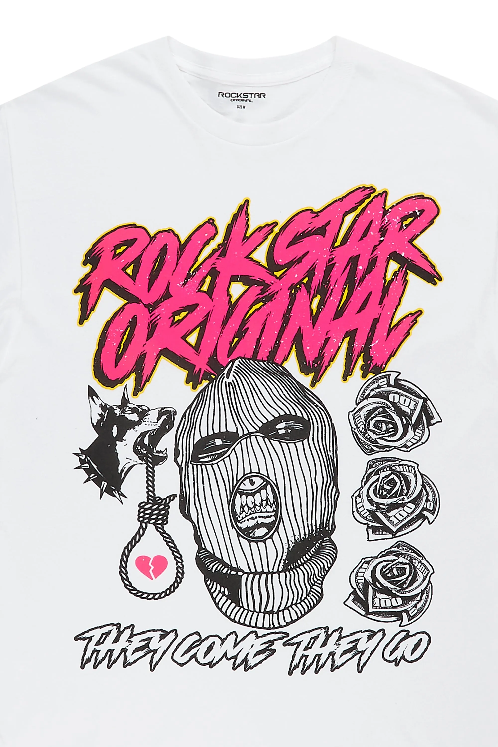 Clava White Graphic T-Shirt sold by Rockstar Original product image thumbnail 3