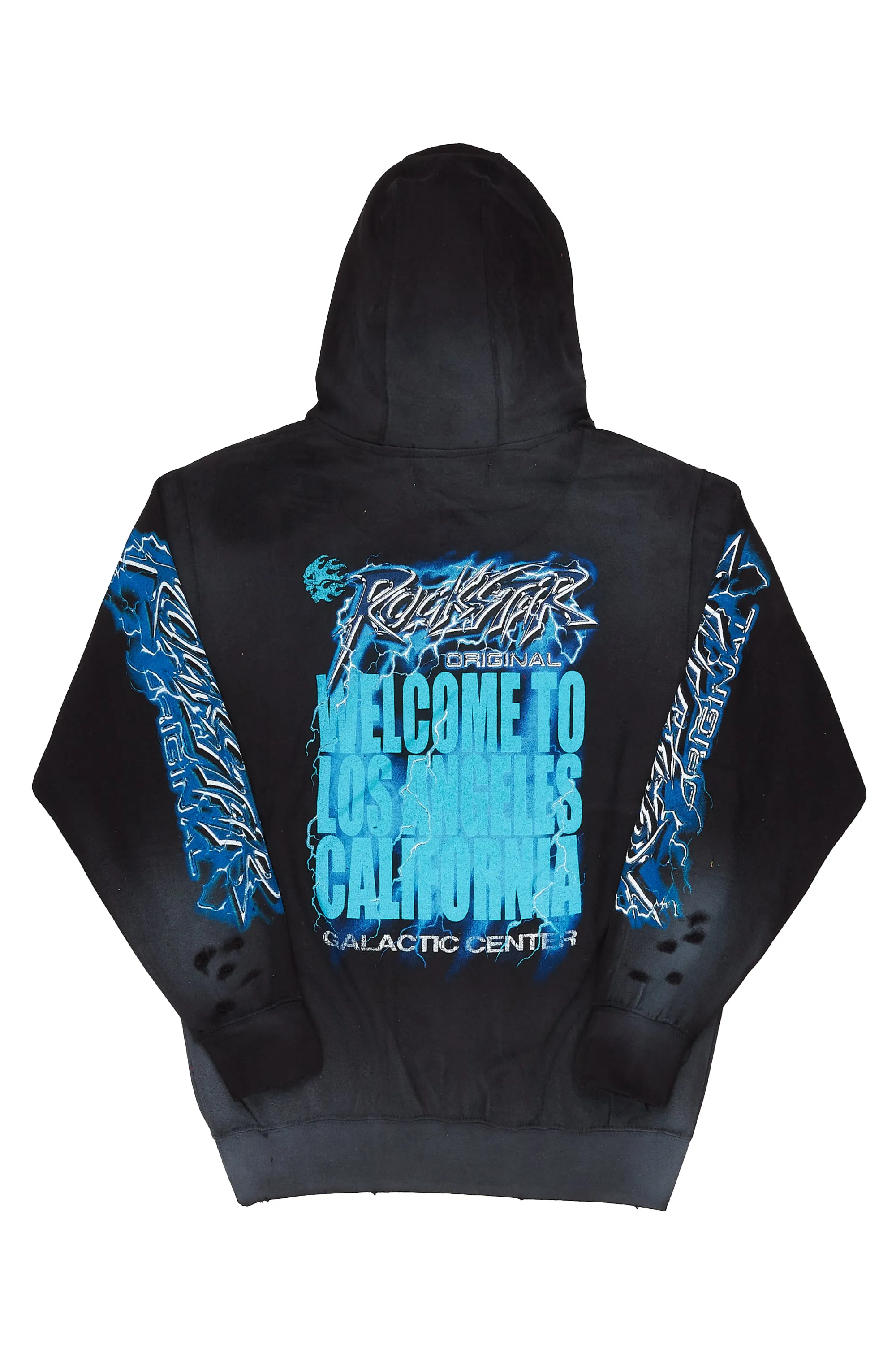 Hai Black Graphic Hoodie sold by Rockstar Original product image thumbnail 3