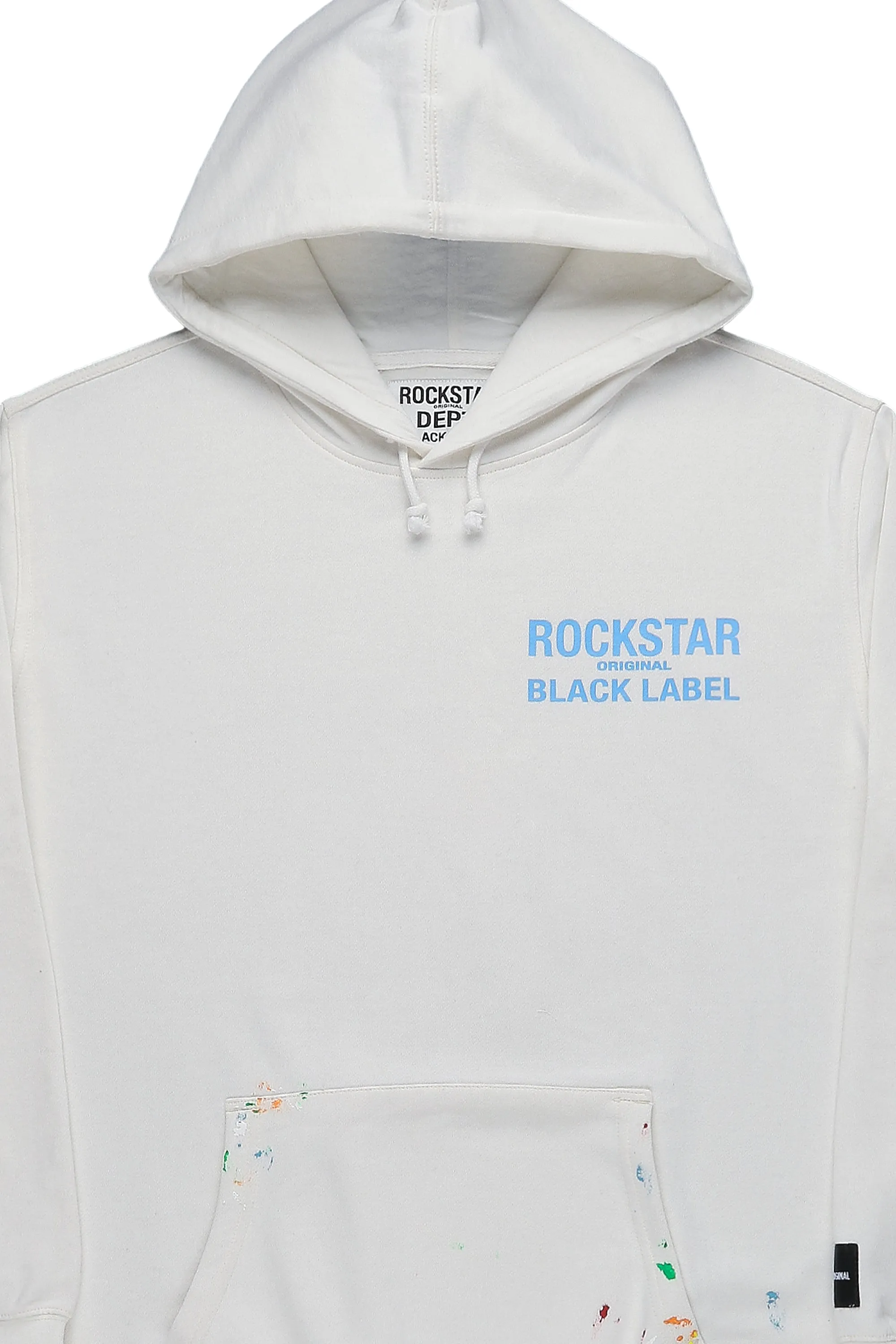 Cassian White Graphic Hoodie sold by Rockstar Original product image thumbnail 2