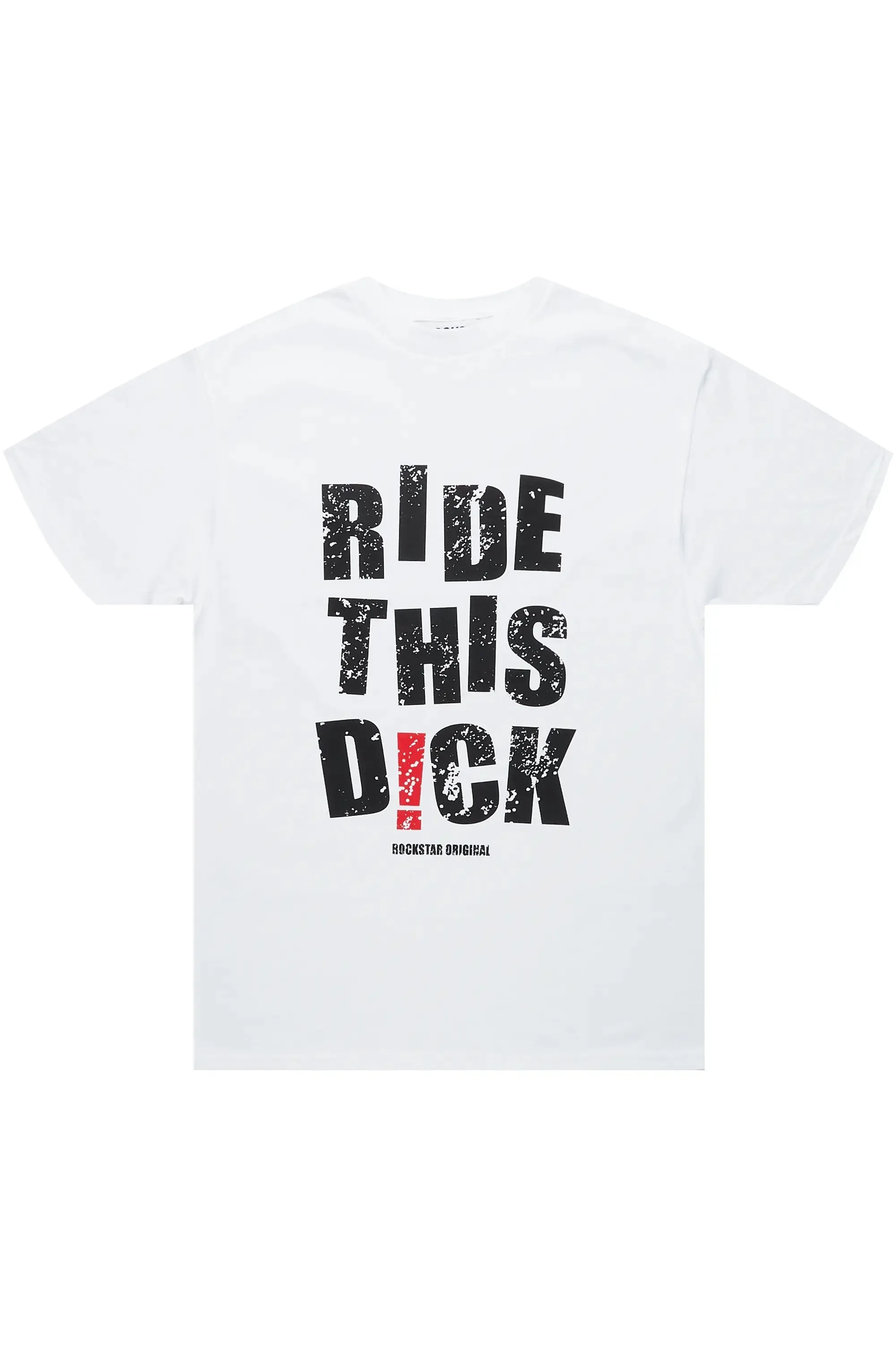 Ducktown White Graphic T-Shirt sold by Rockstar Original