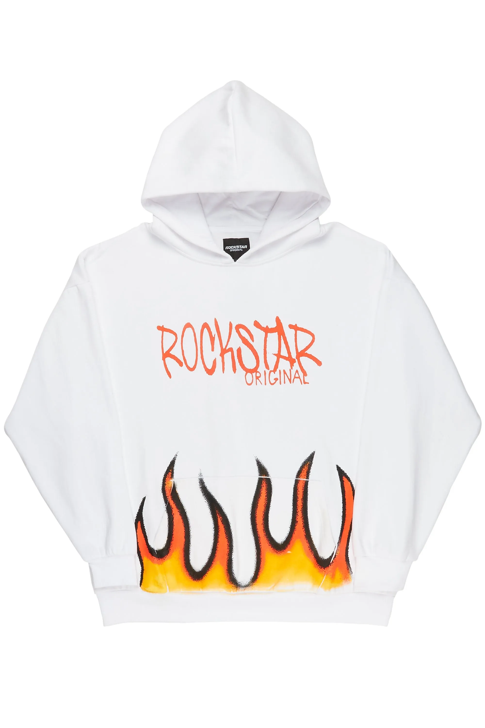 Aadi White Graphic Hoodie sold by Rockstar Original