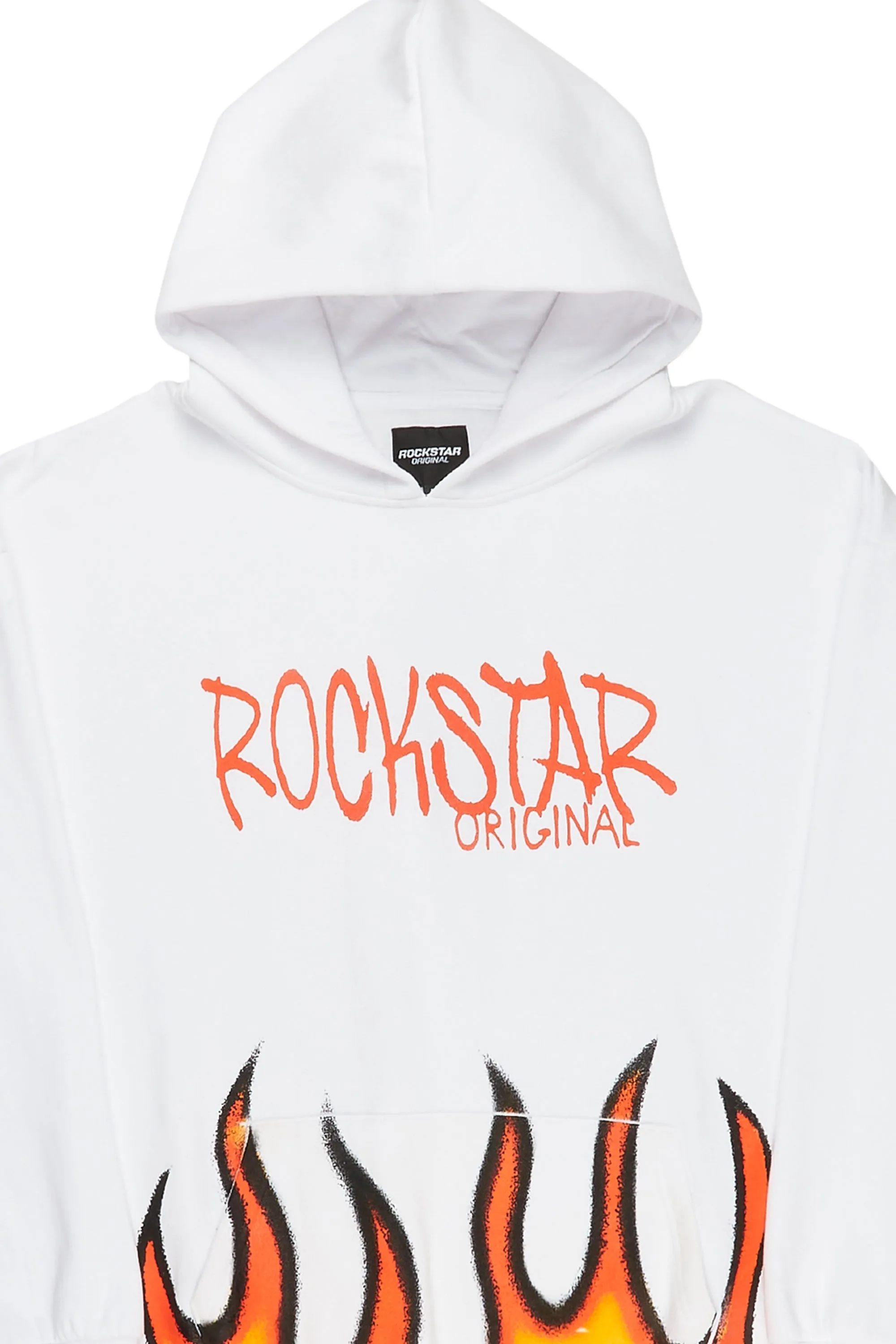 Aadi White Graphic Hoodie sold by Rockstar Original product image thumbnail 2