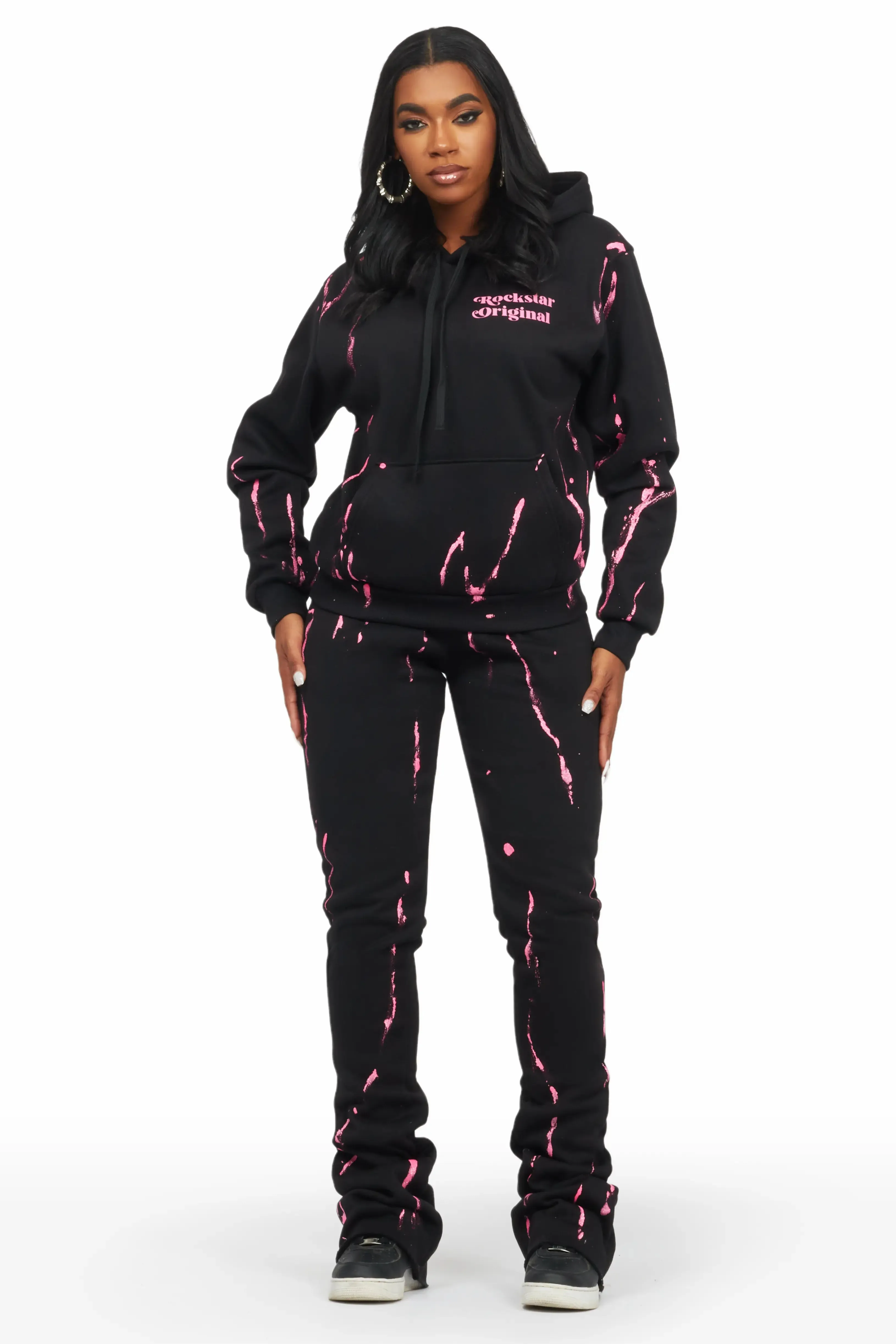 Reianna Black Super Stacked Trackset sold by Rockstar Original product image thumbnail 2