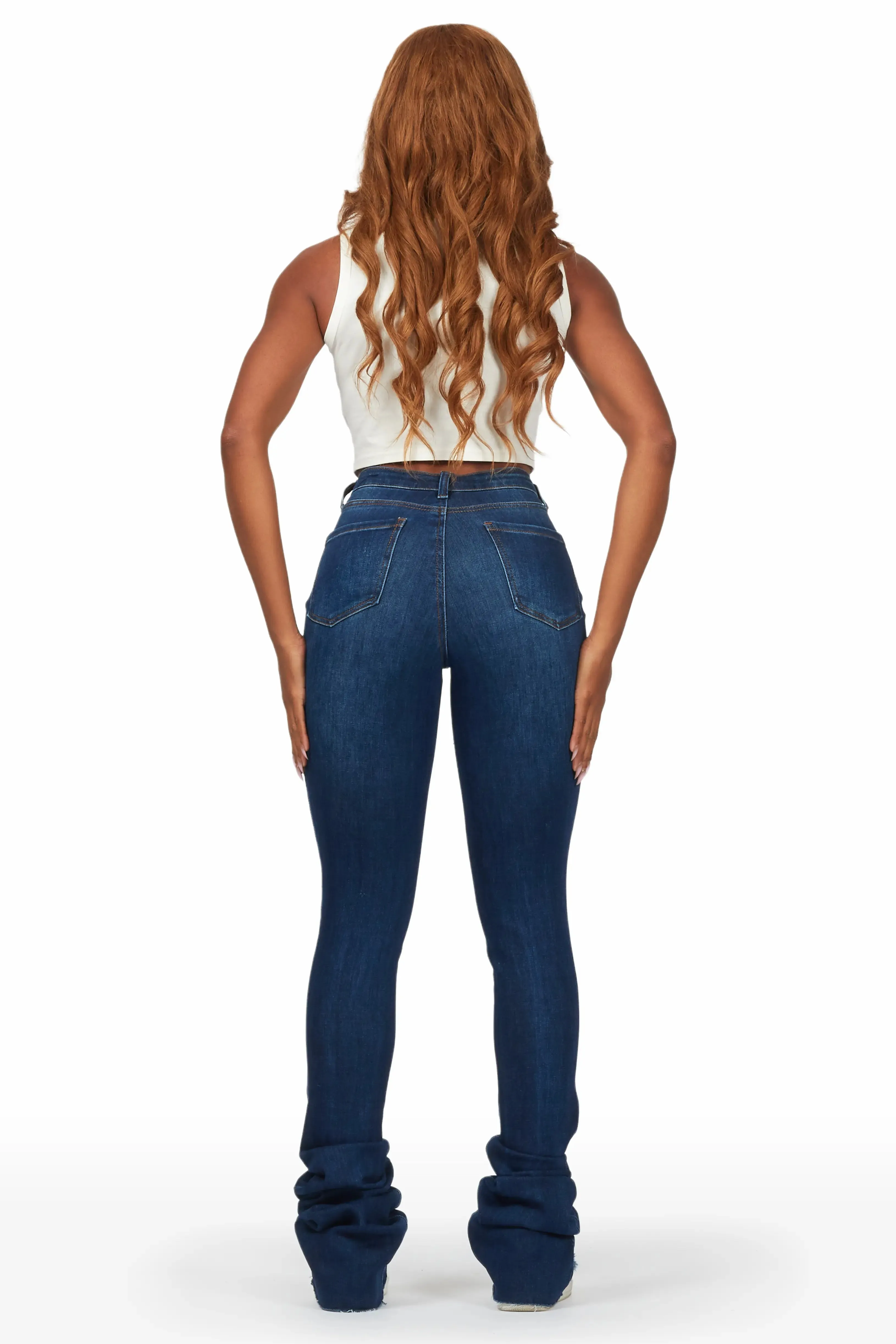 Remy Dark Wash Super Stacked Jean sold by Rockstar Original product image thumbnail 5