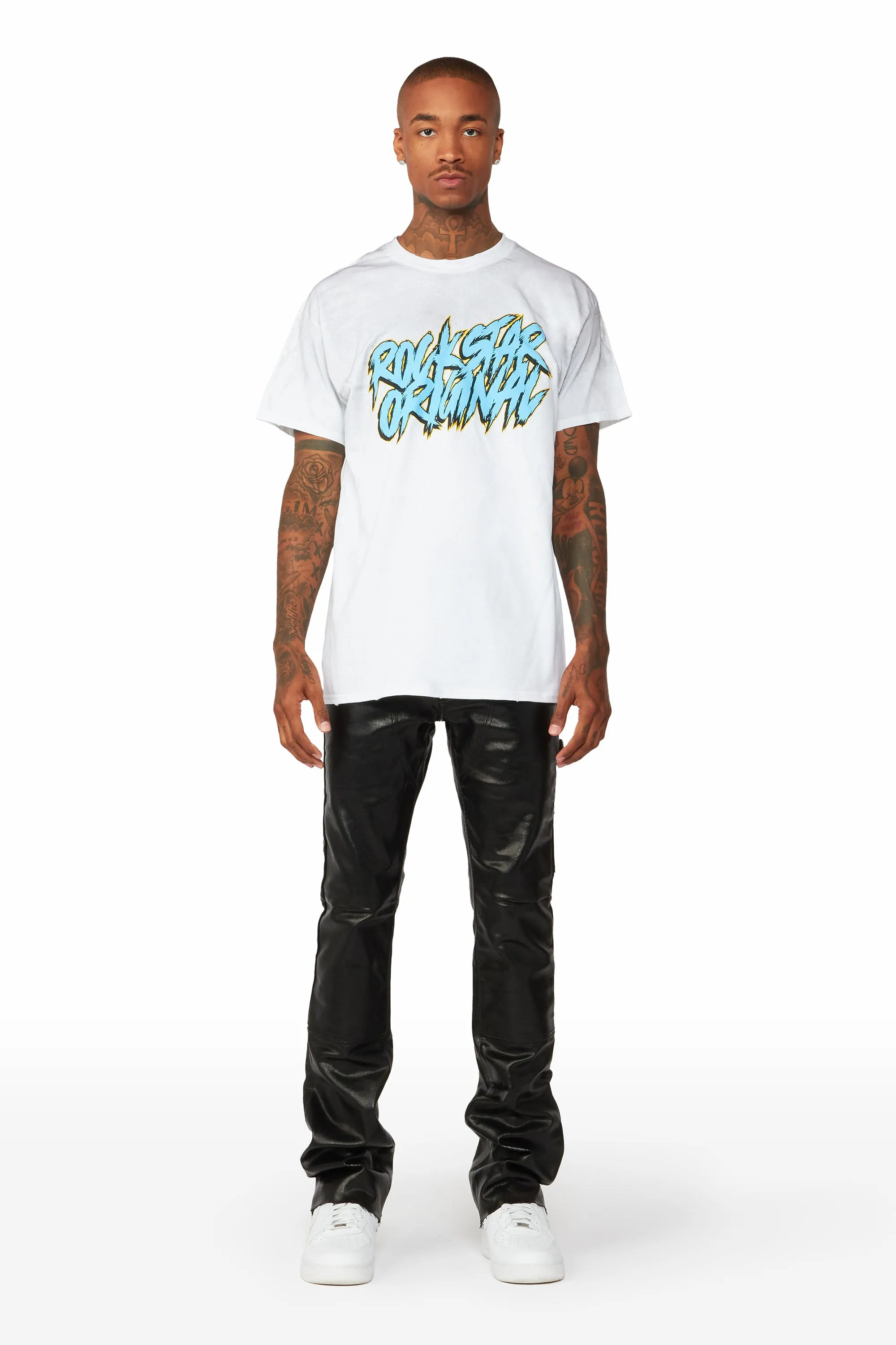Zustrand White Graphic T-Shirt sold by Rockstar Original product image thumbnail 2