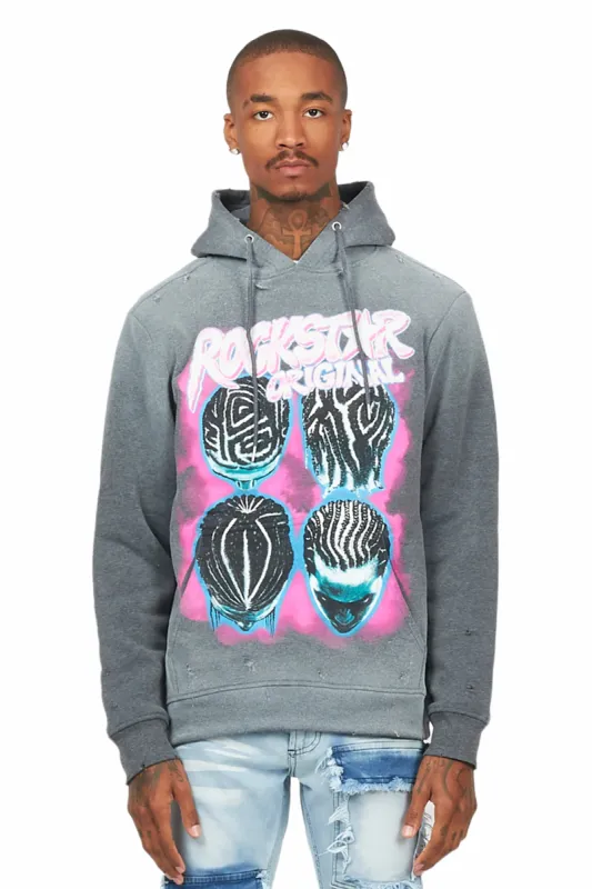 Barber Charcoal Graphic Hoodie sold by Rockstar Original