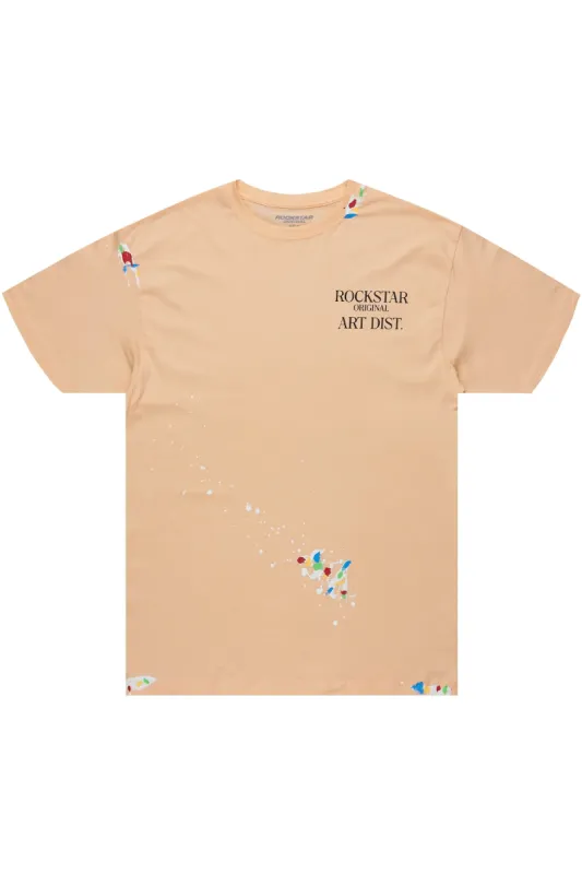 Palmer Tangerine Graphic T-Shirt sold by Rockstar Original