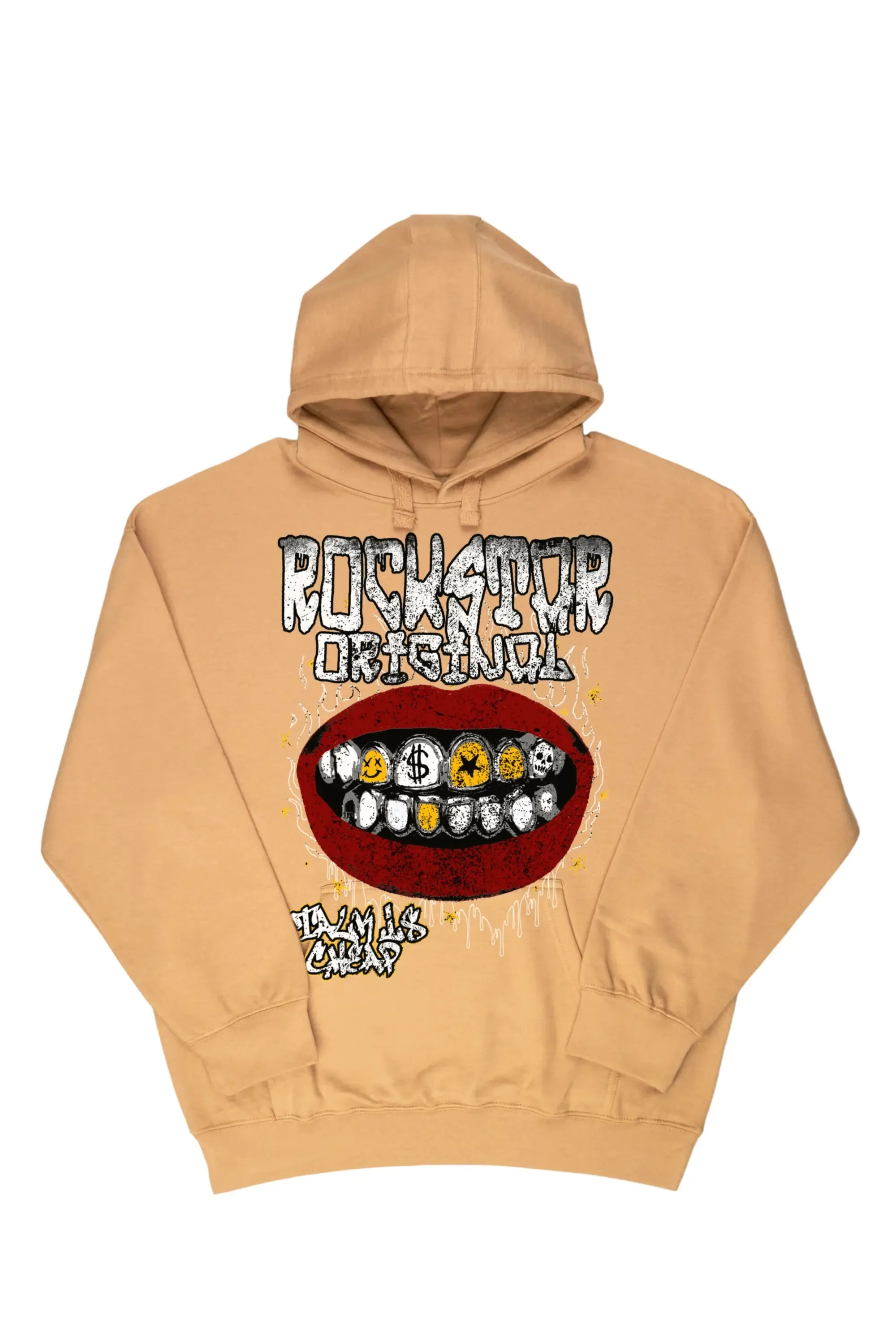 Sharia Tan Oversized Hoodie sold by Rockstar Original