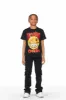 Piet Dark Grey Cargo Super Stacked Flare Jean sold by Rockstar Original