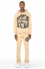 Thierry Tan Stacked Flare Track Set sold by Rockstar Original