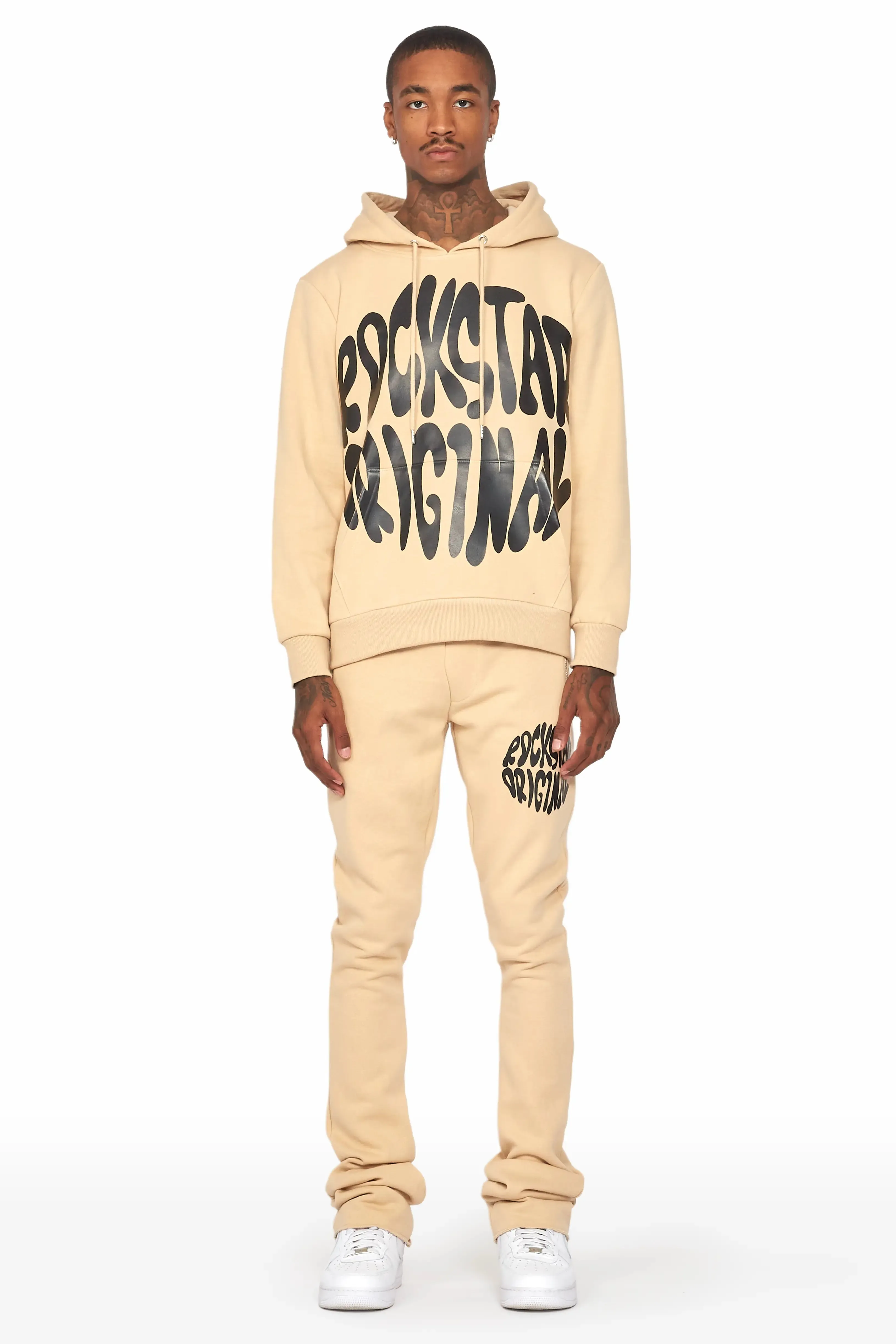 Thierry Tan Stacked Flare Track Set sold by Rockstar Original