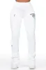 Shanae White Super Stacked Track Pant sold by Rockstar Original