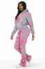 Zenobia Heather Grey Super Stacked Trackset sold by Rockstar Original