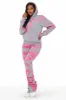 Zenobia Heather Grey Super Stacked Trackset sold by Rockstar Original