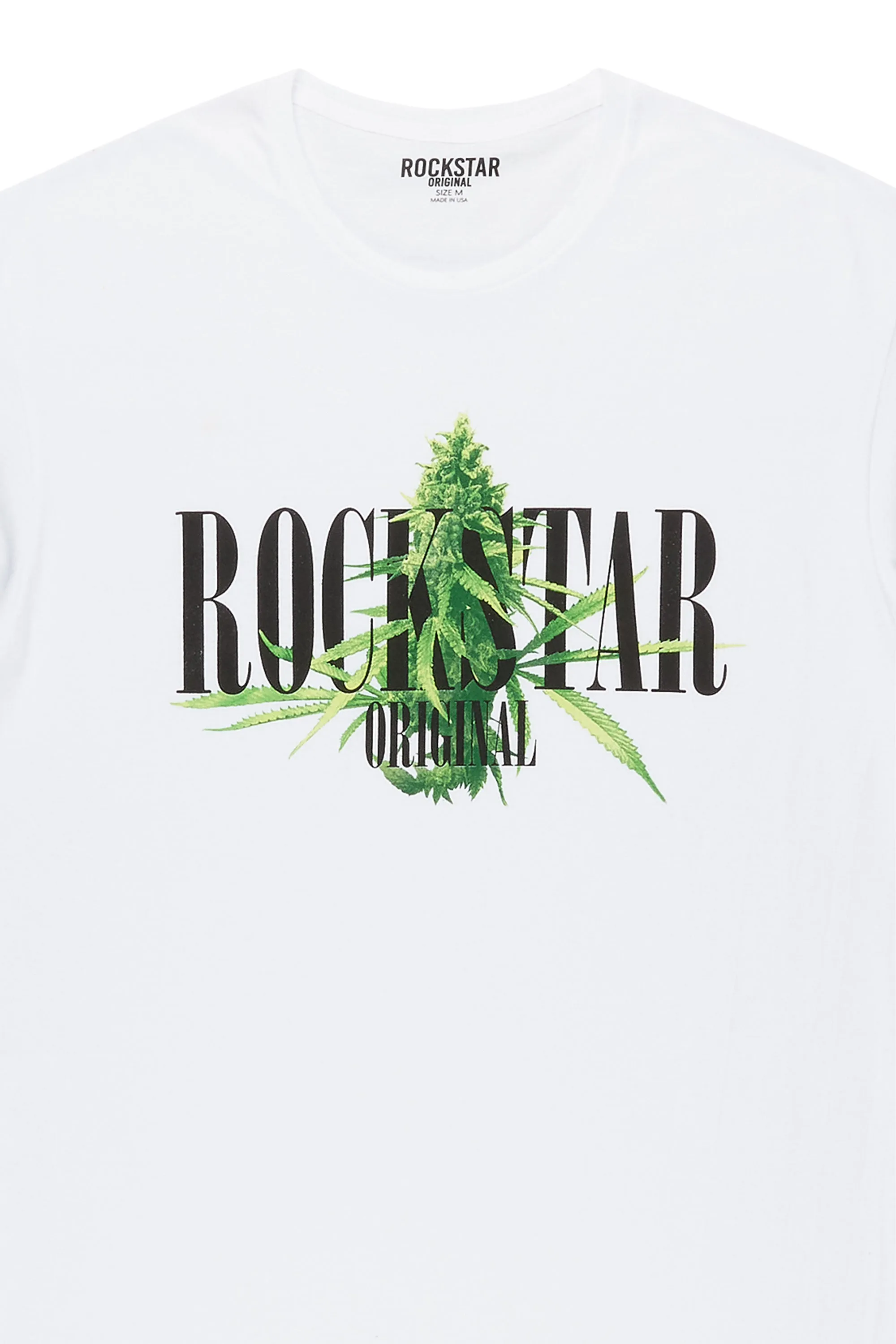 Heven White Graphic T-Shirt sold by Rockstar Original product image thumbnail 2