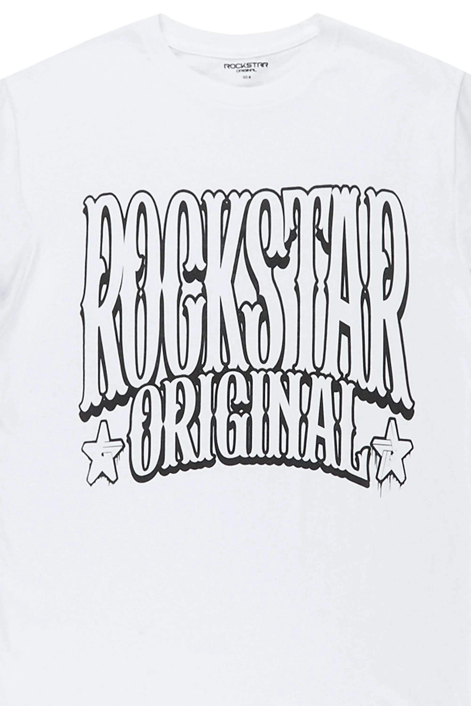 Kidd Ego White Graphic T-Shirt sold by Rockstar Original product image thumbnail 2