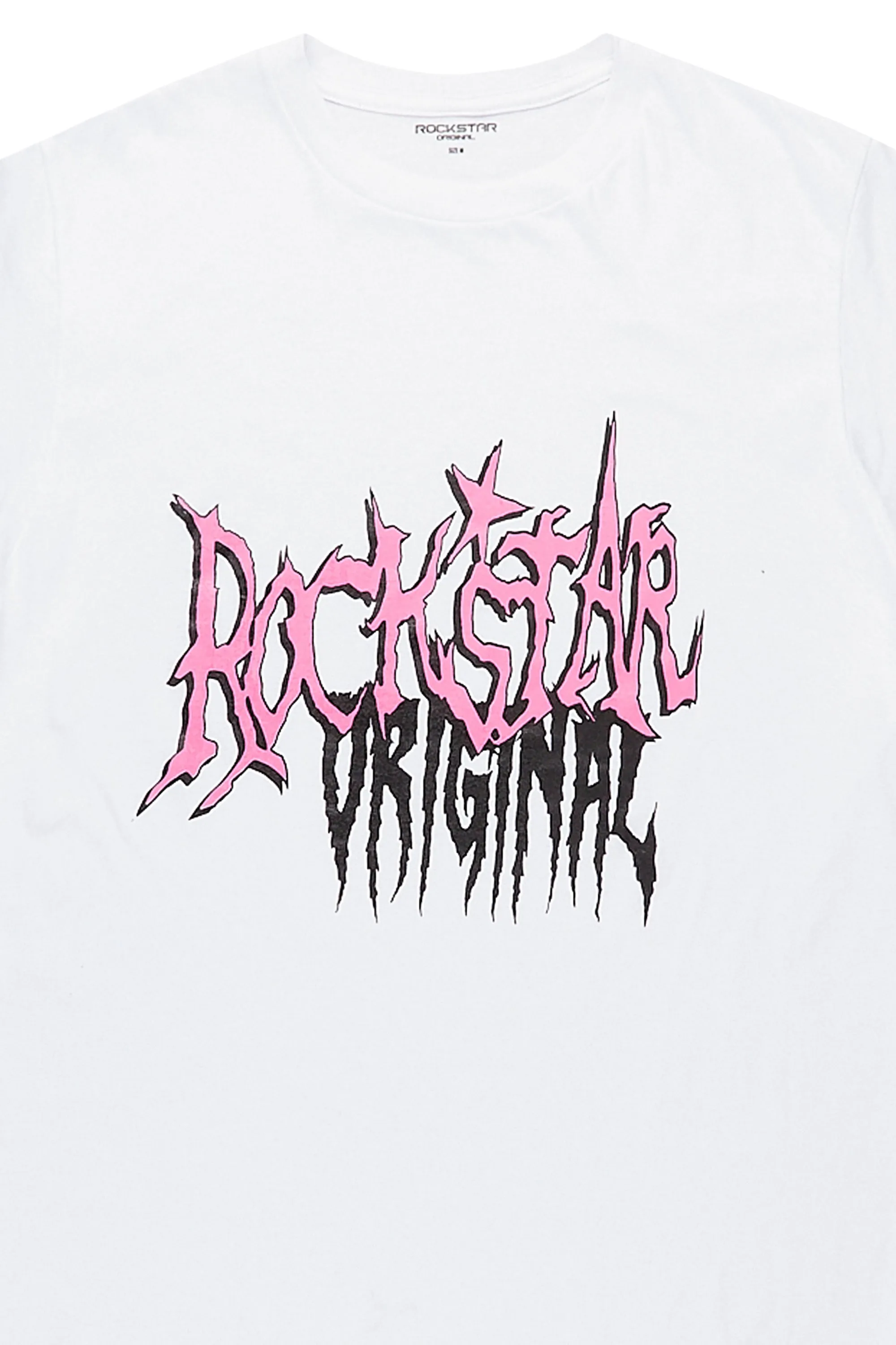 Susana White Oversized Tee sold by Rockstar Original product image thumbnail 4