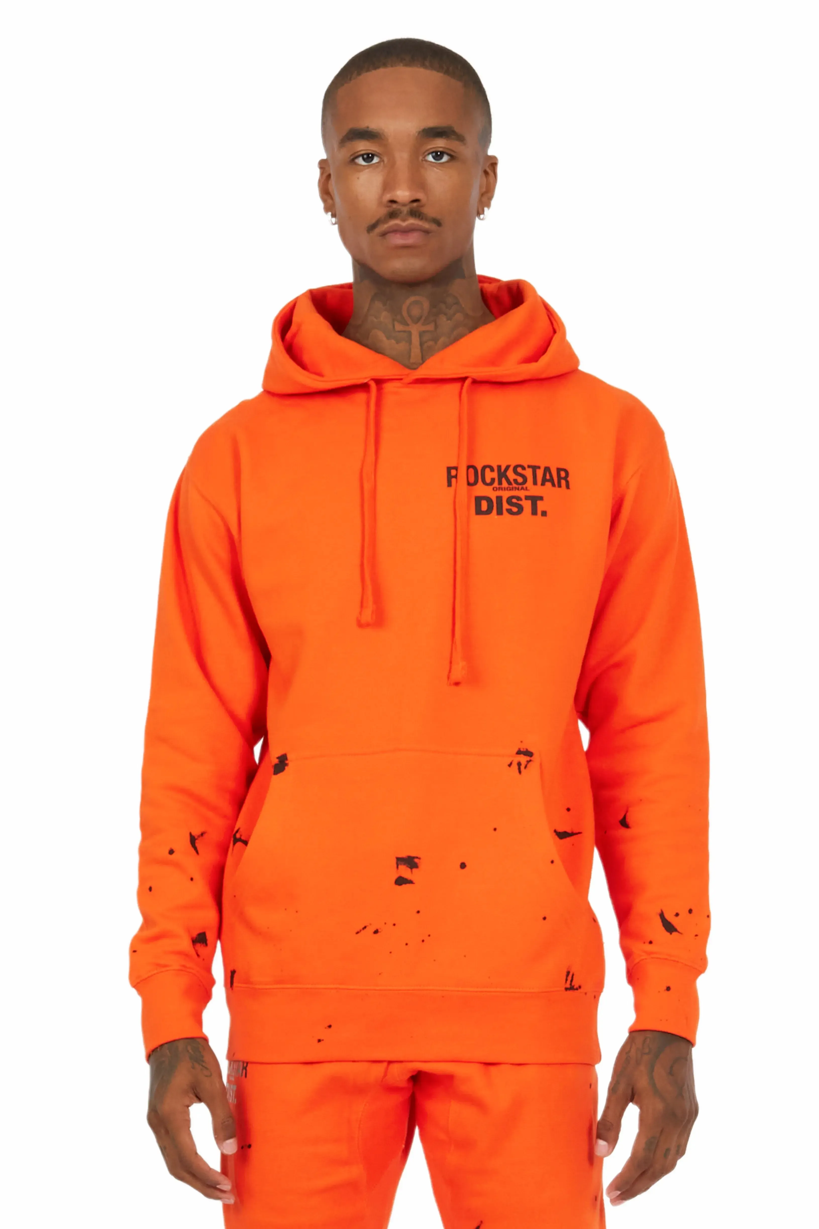 Raffer Orange Graphic Hoodie sold by Rockstar Original product image thumbnail 2