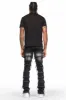 Wasi Black Painter Stacked Flare Jean sold by Rockstar Original