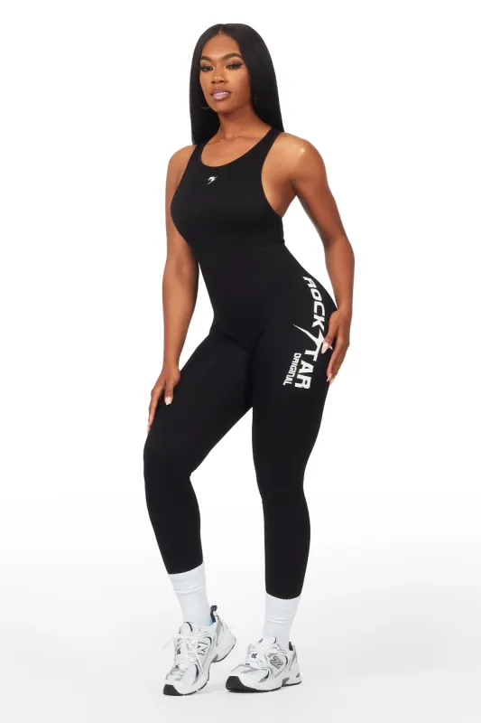 Tamra Black Jumpsuit sold by Rockstar Original