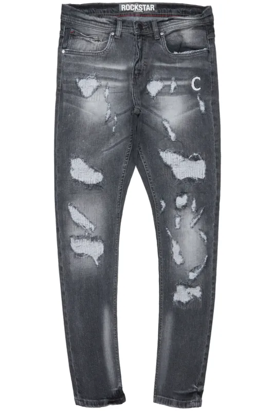 Jamal Grey Slim Fit Jean sold by Rockstar Original