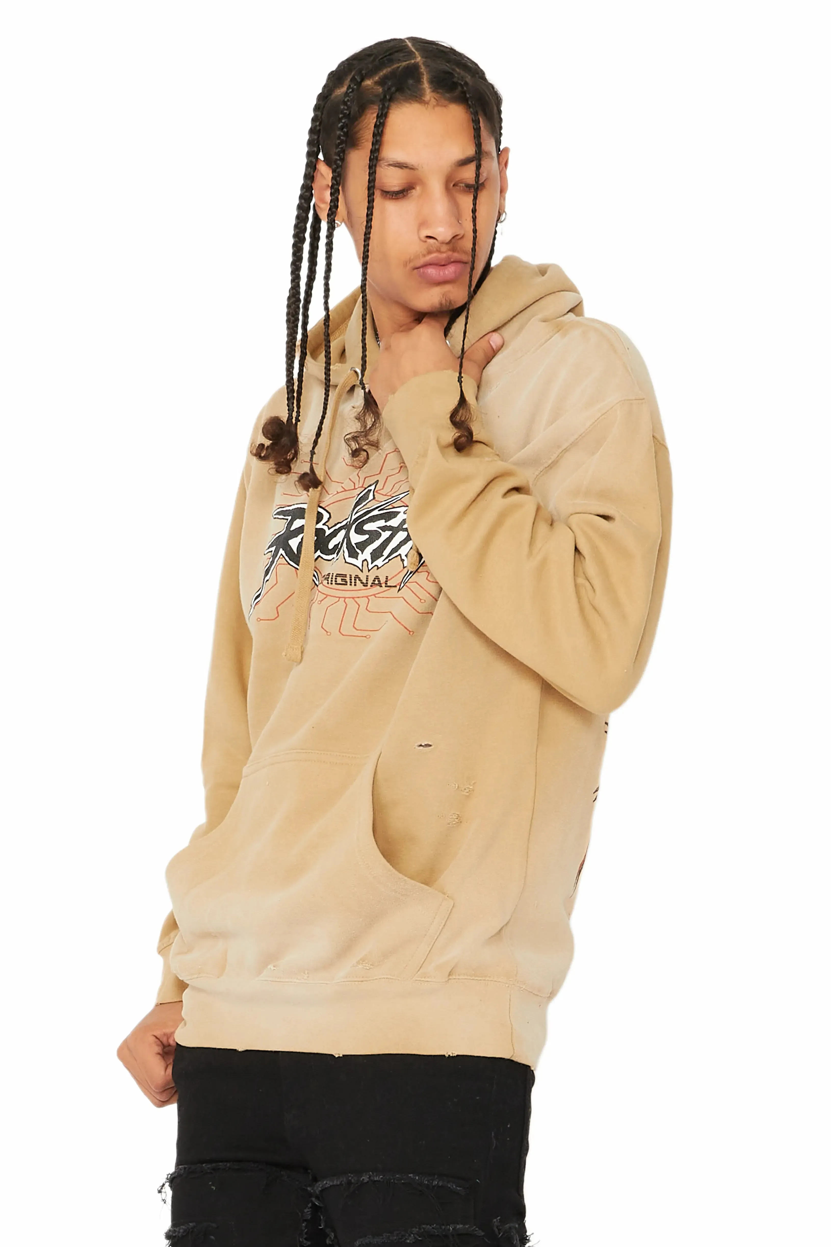 Race Sand Graphic Hoodie sold by Rockstar Original product image thumbnail 3