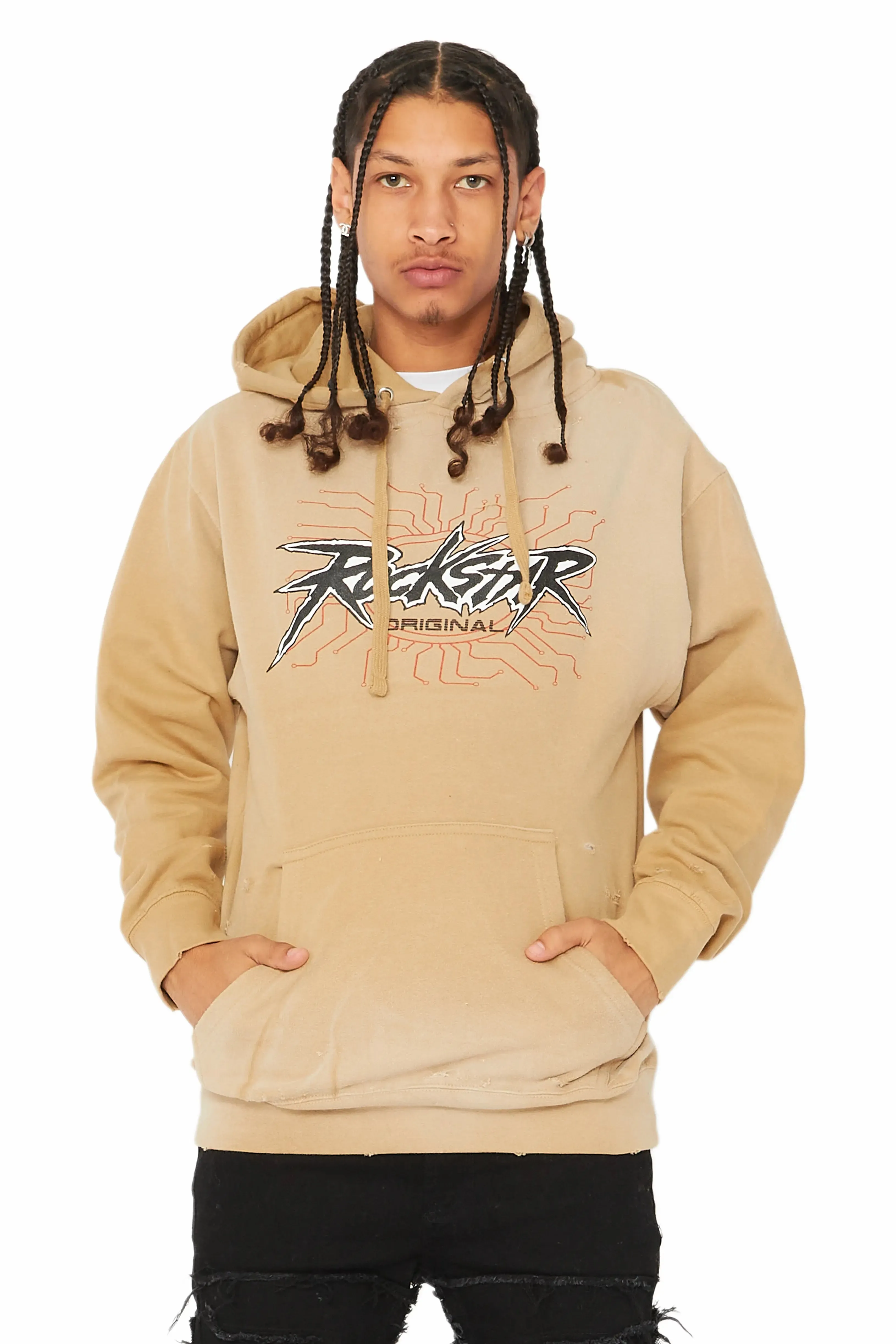 Race Sand Graphic Hoodie sold by Rockstar Original