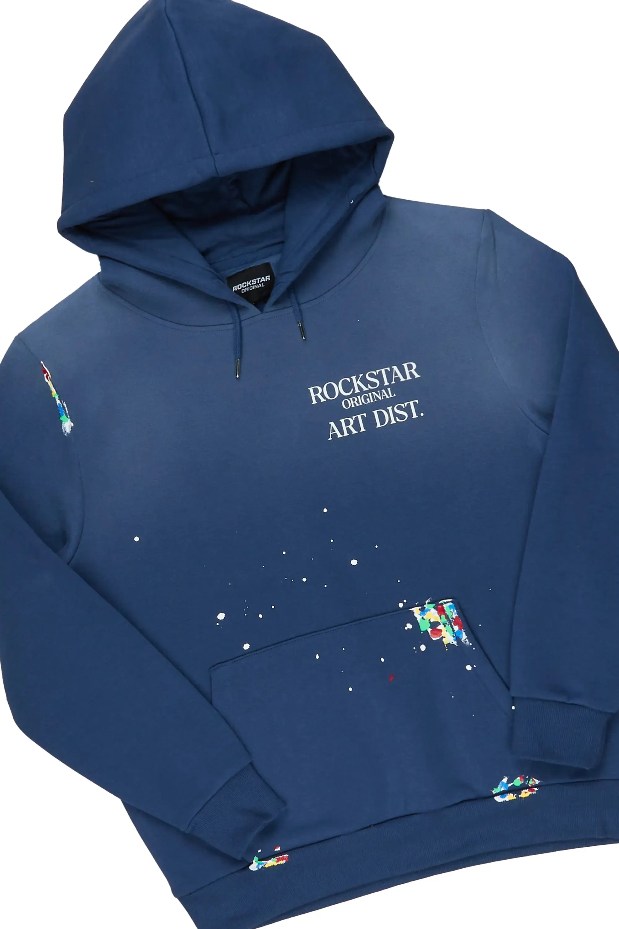 Rockstar Art Dist. Navy Super Stacked Pant Set sold by Rockstar Original product image thumbnail 3