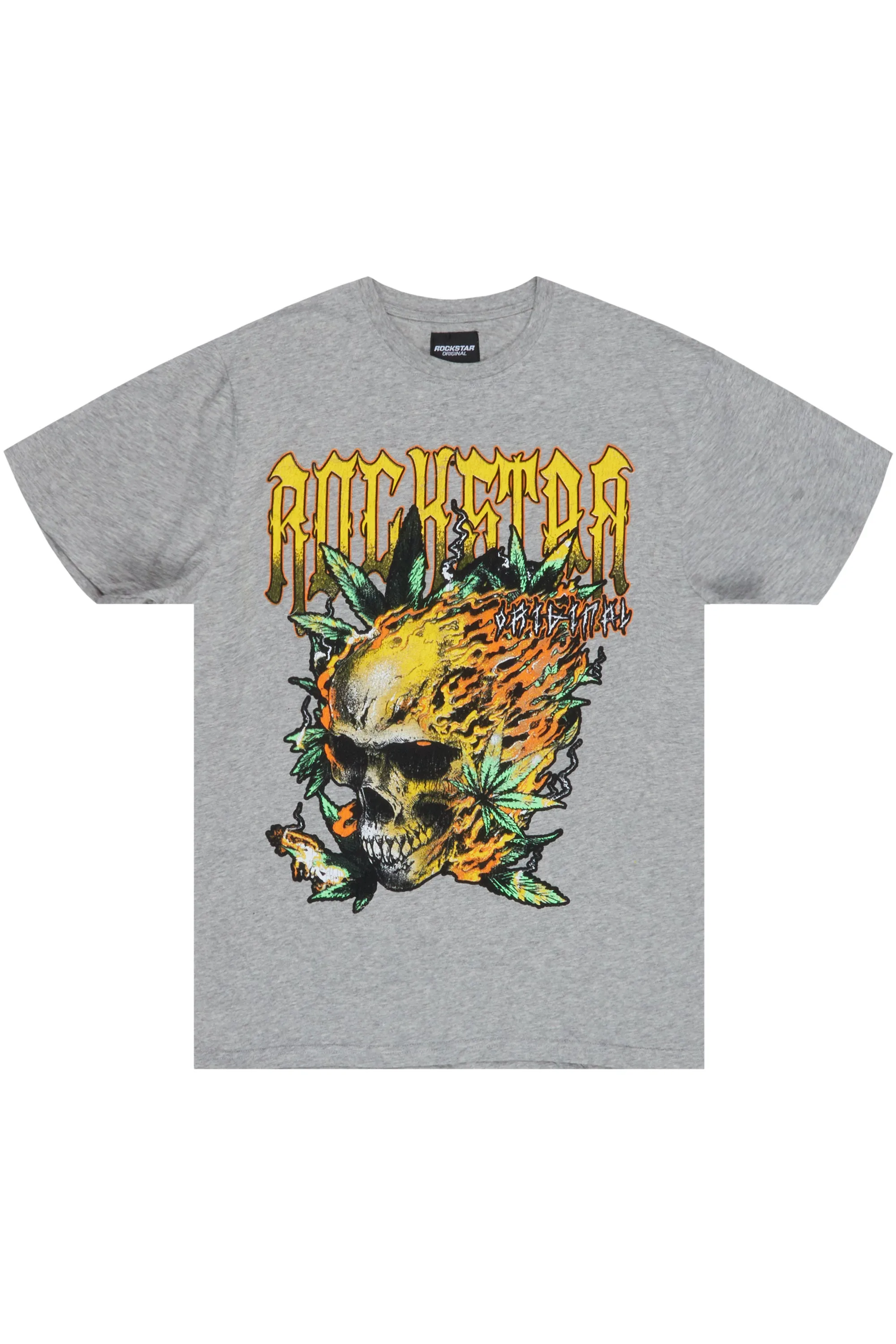 Manitol Grey Graphic T-Shirt sold by Rockstar Original