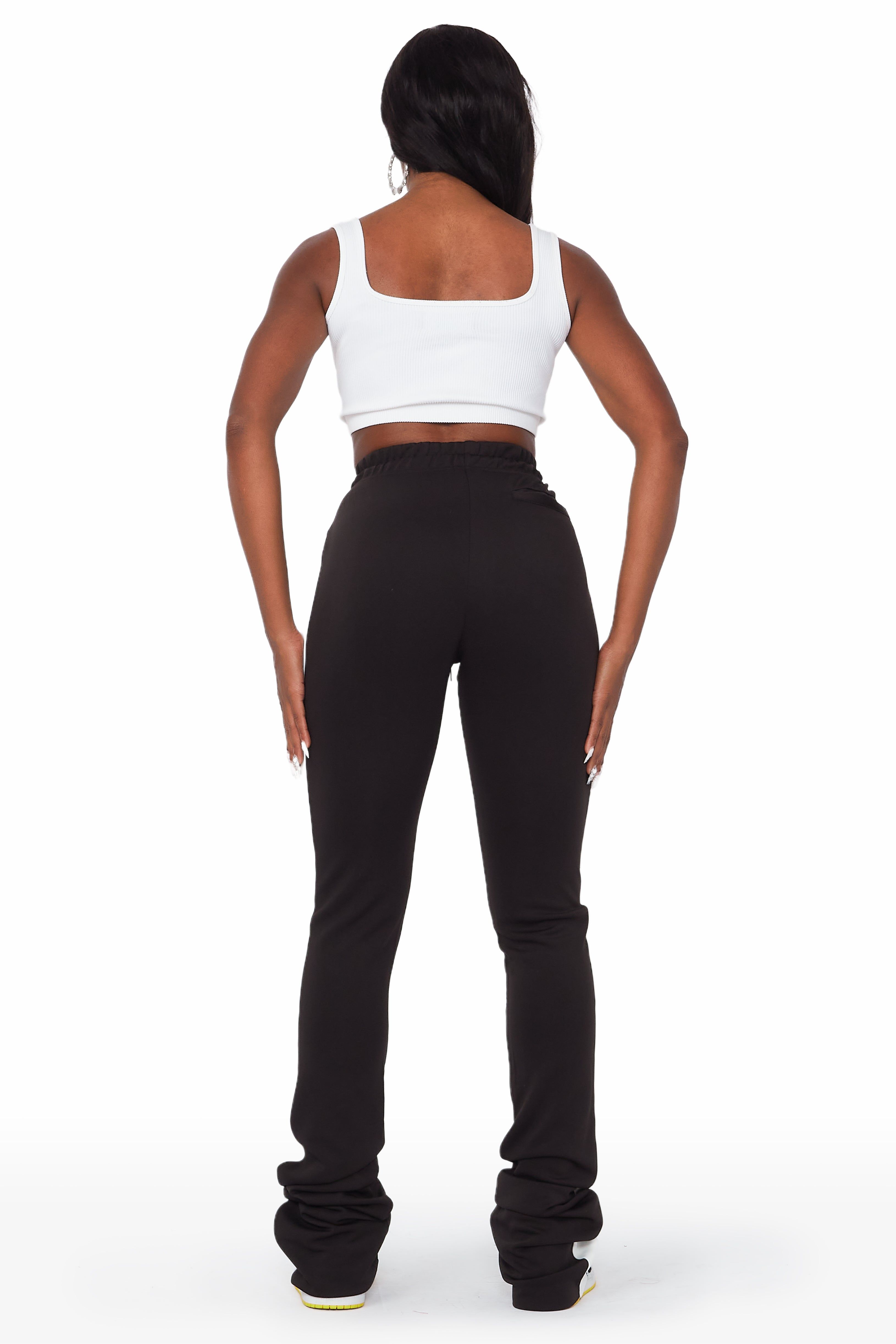 Savannah Black Super Stacked Track Pant sold by Rockstar Original product image thumbnail 5