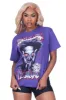 Tavionna Purple Oversized T-Shirt sold by Rockstar Original