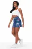 Emelia Med. Wash Painted Mini Skirt sold by Rockstar Original